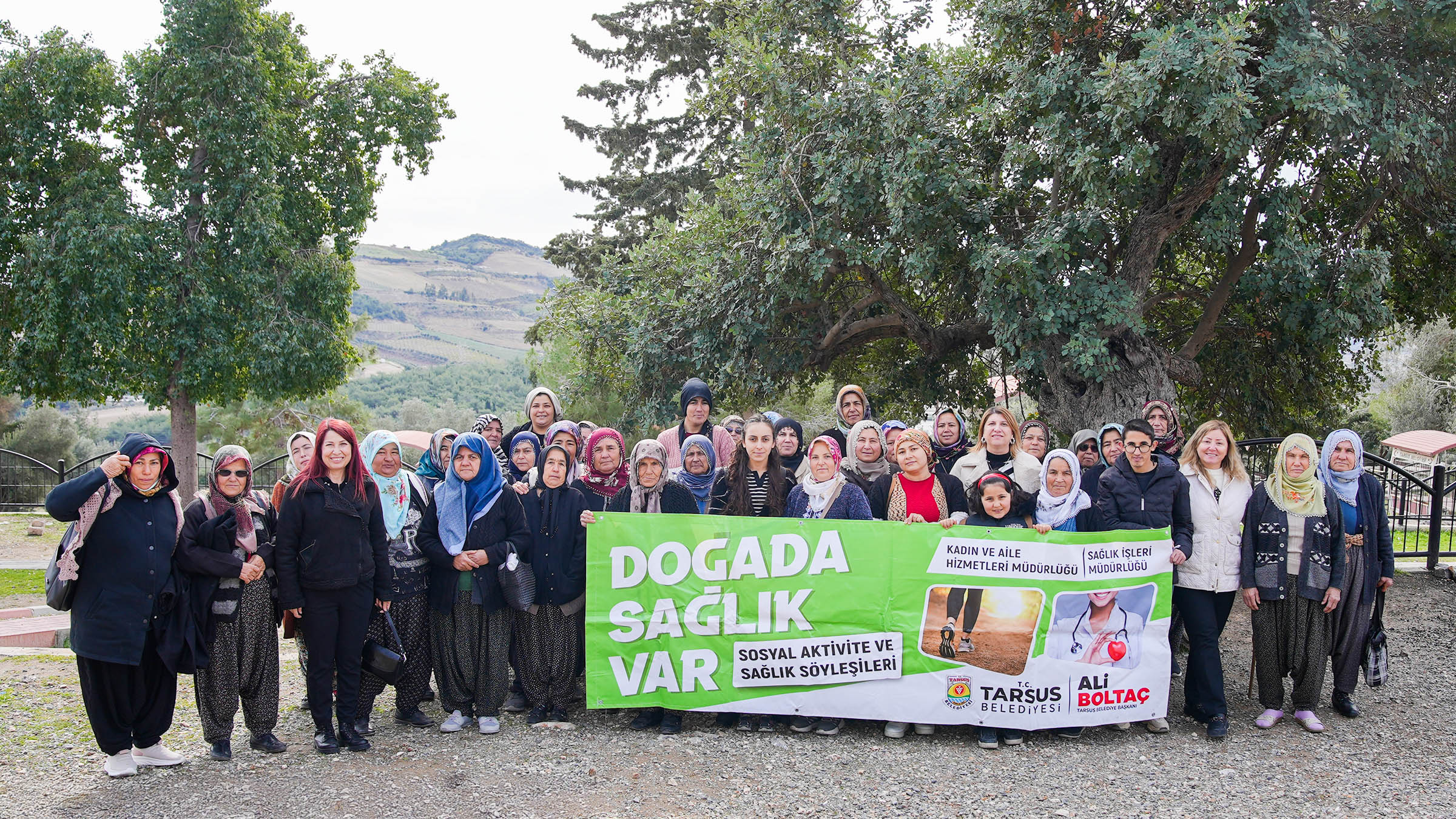 BAŞKAN BOLTAÇ SÖZÜNÜ TUTTU, KADINLAR ESHAB-I KEHF’İ GEZDİ