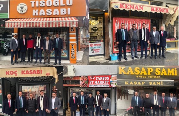 BORSA’DAN, ET VE ET ÜRÜNLERİ SATIŞI YAPAN ÜYELERE ZİYARET