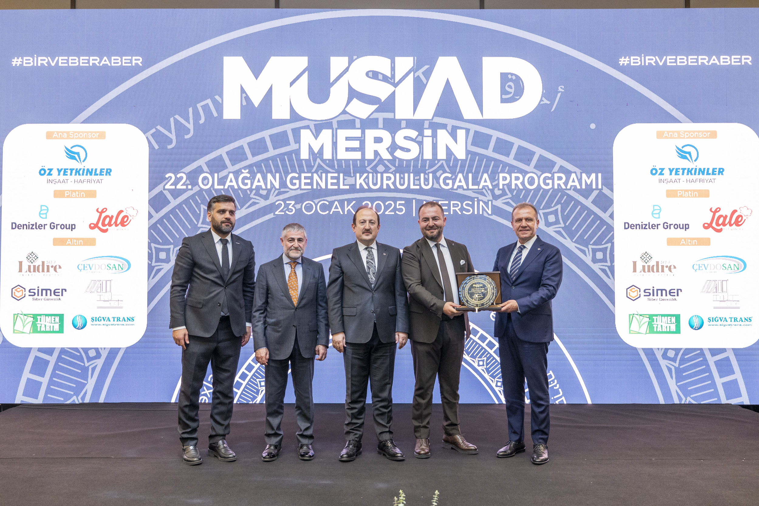 BAŞKAN SEÇER, MÜSİAD MERSİN 22. OLAĞAN GENEL KURULU GALA PROGRAMINA KATILDI