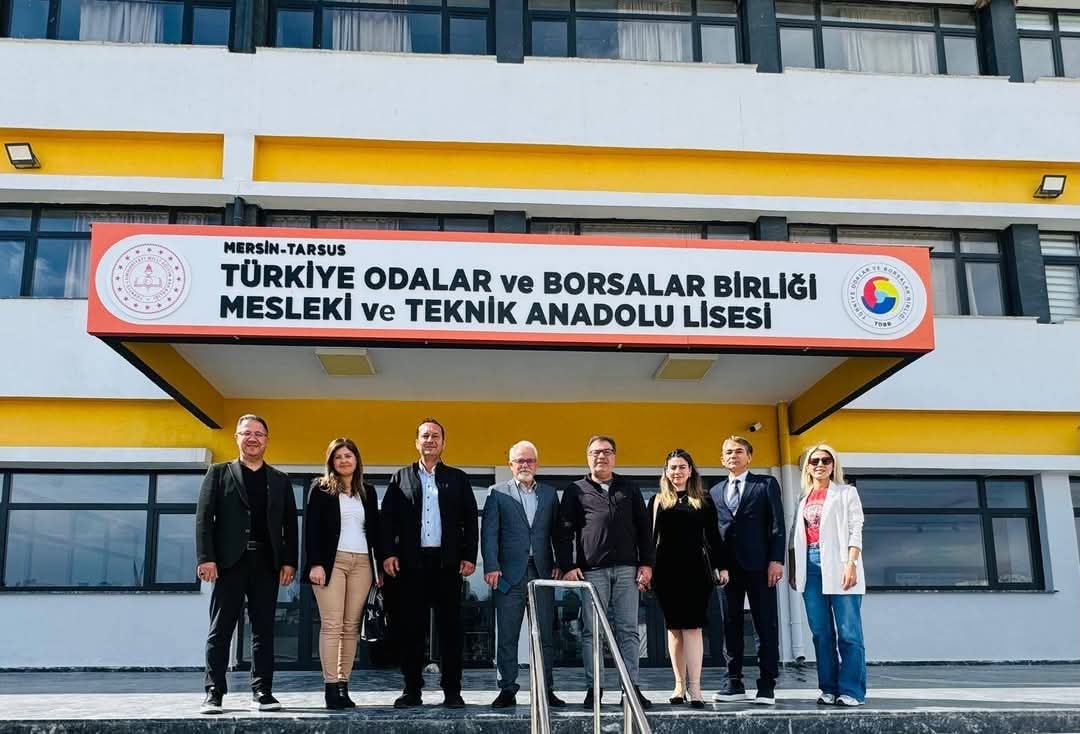TARSUS TOBB MESLEKİ VE TEKNİK ANADOLU LİSESİ ZİYARET EDİLDİ