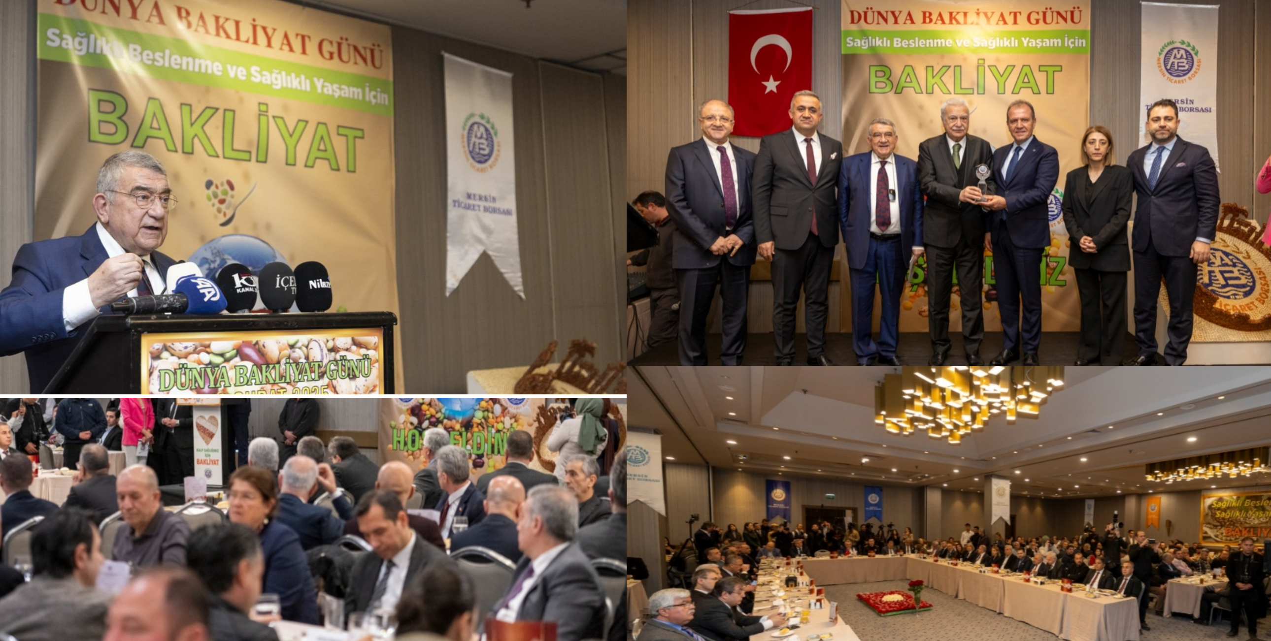 MERSİN TİCARET BORSASINDAN DÜNYA BAKLİYAT GÜNÜ ETKİNLİĞİ