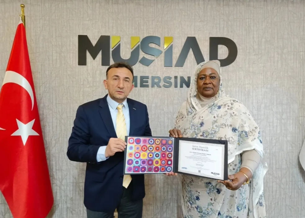 SUDAN CUMHURİYET YATIRIM BAKANI MERSİN (MÜSİAD) ŞUBESİNİ ZİYARET ETTİ