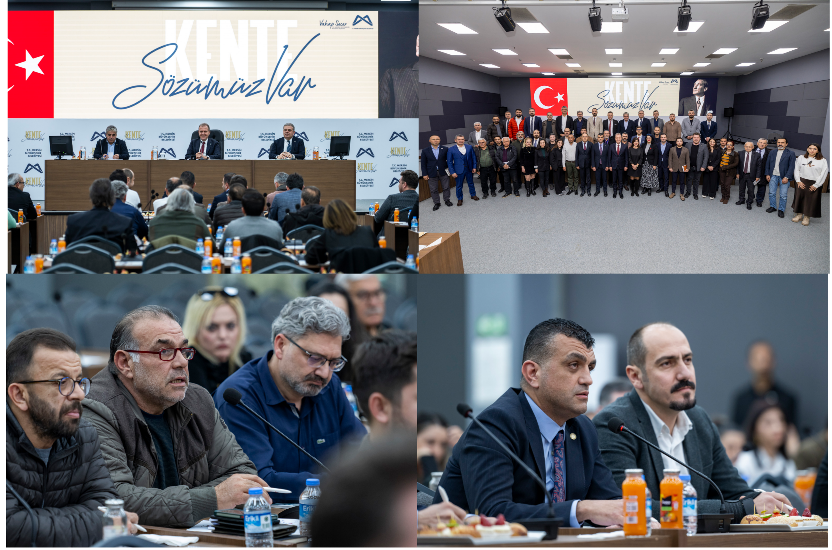 BAŞKAN SEÇER, ‘KENT KATILIMI BULUŞMALARI’ KAPSAMINDA MESLEK ODALARI TEMSİLCİLERİ İLE BİR ARAYA GELDİ