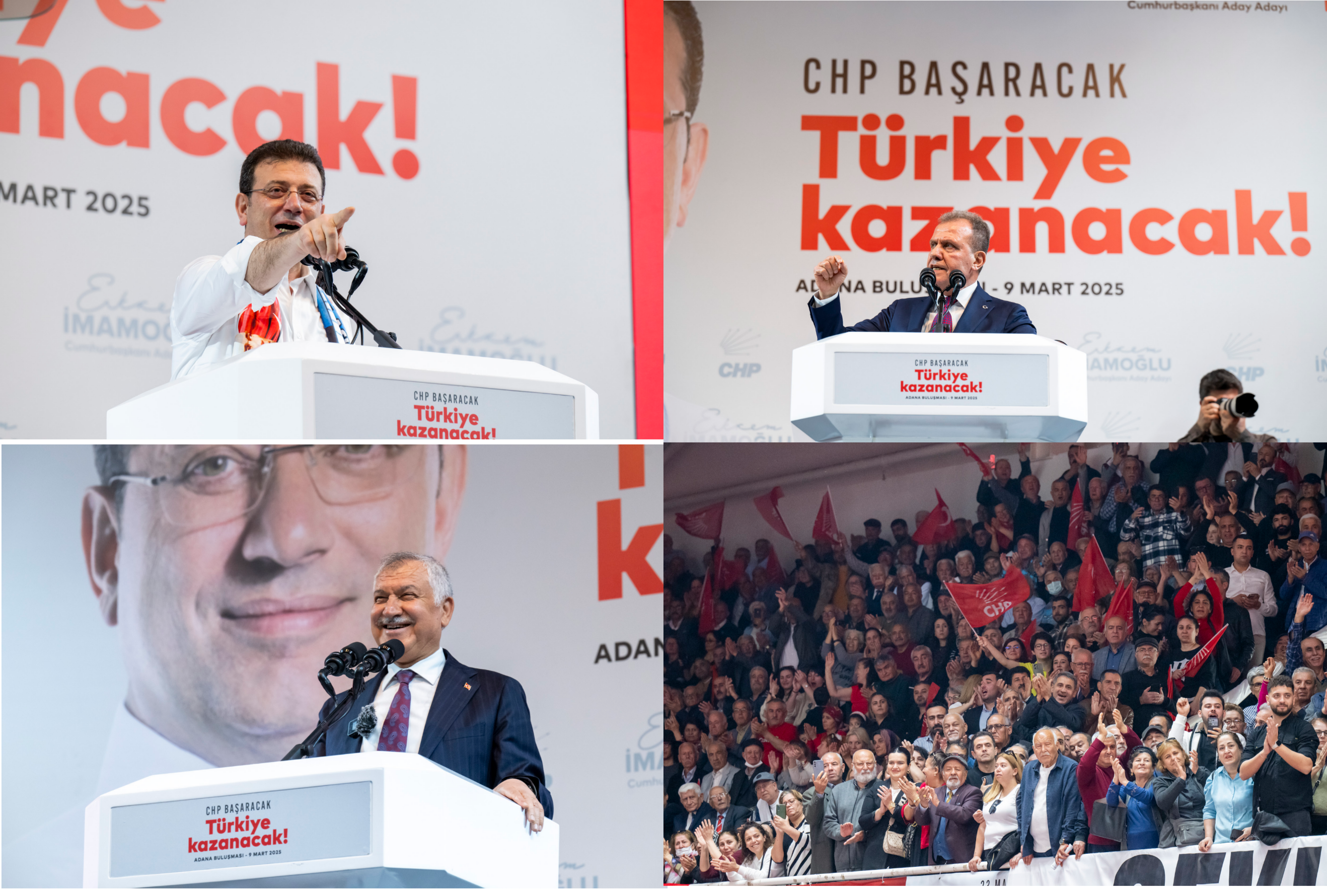 BAŞKAN SEÇER, İMAMOĞLU’NUN ‘ADANA BULUŞMASI’NA KATILDI