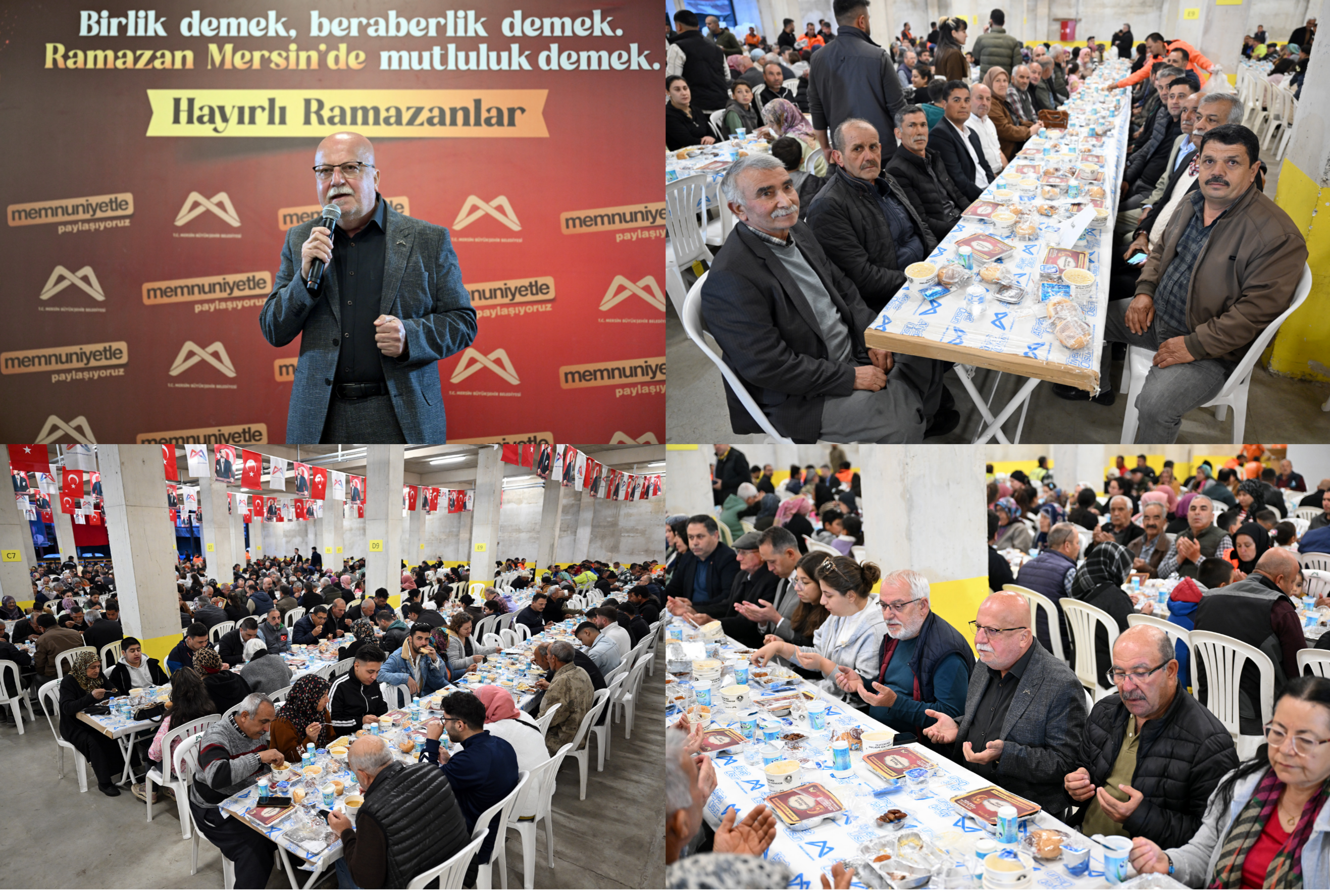 BÜYÜKŞEHİR SON İFTARI ÇAMLIYAYLALILARLA AÇTI