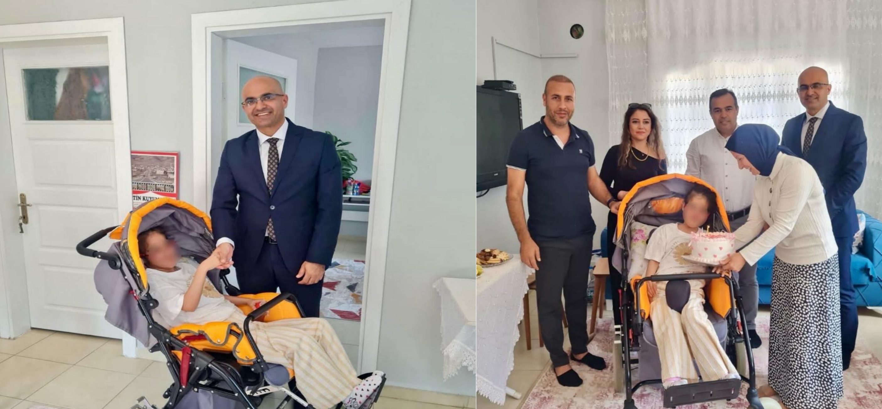 TARSUS FAHRETTİN PAŞA ORTAOKULU ’NDAN ANLAMLI DOĞUM GÜNÜ ZİYARETİ