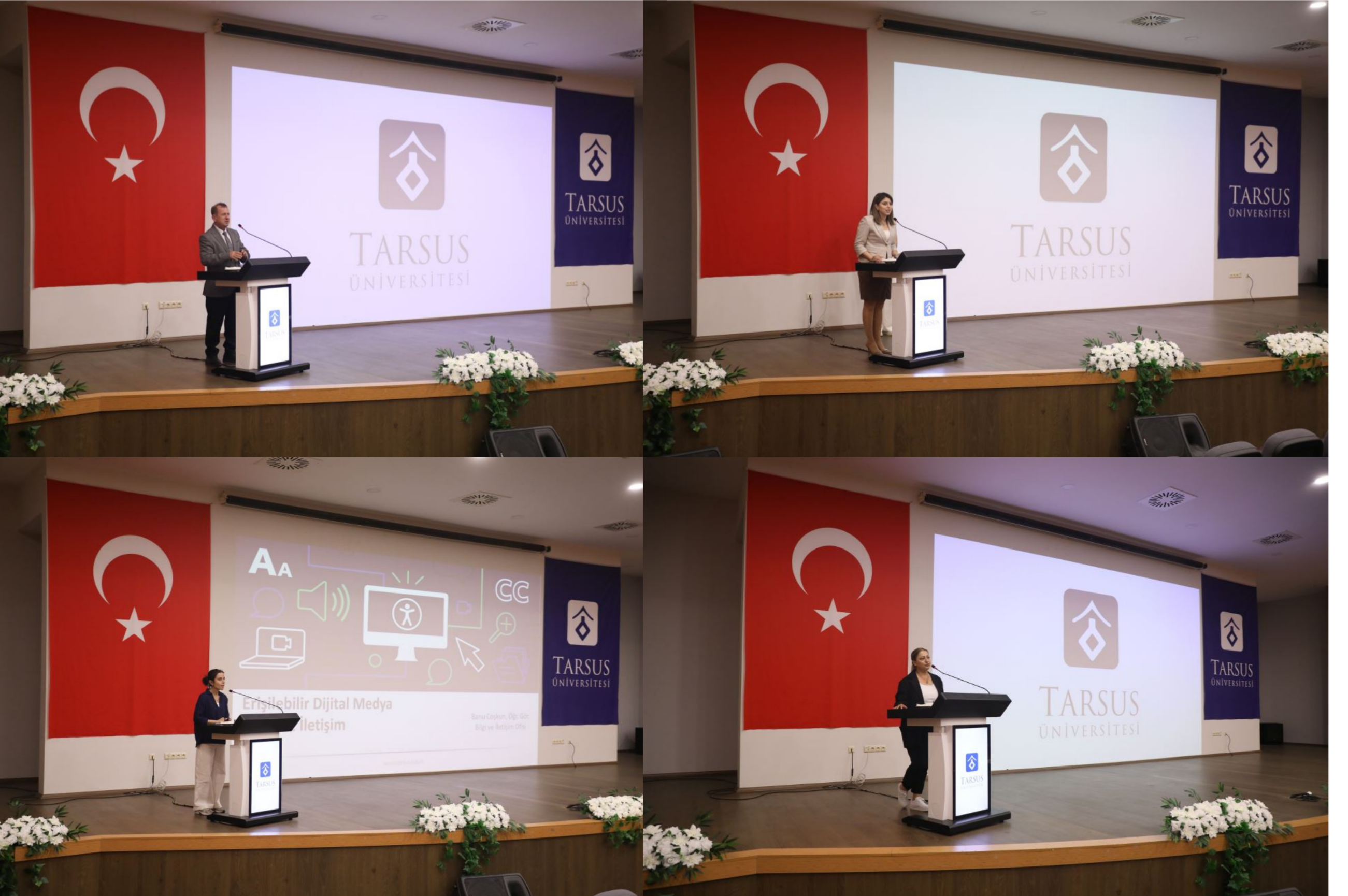 TARSUS ÜNİVERSİTESİ 10-16 MAYIS ENGELLİLER HAFTASINDA ENGELSİZ İLETİŞİM SEMİNERİ DÜZENLENDİ