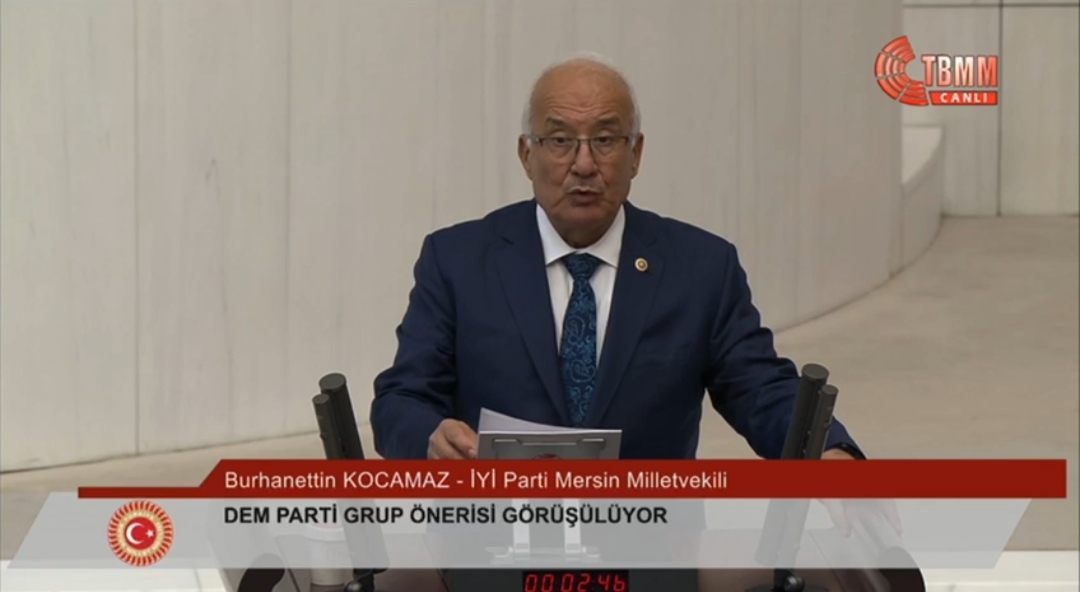 İYİ PARTİ MERSİN MİLLETVEKİLİ BURHANETTİN KOCAMAZ ÇUKUROVA'DA BU YIL İLK DEFA ÇİFTÇİLERE 