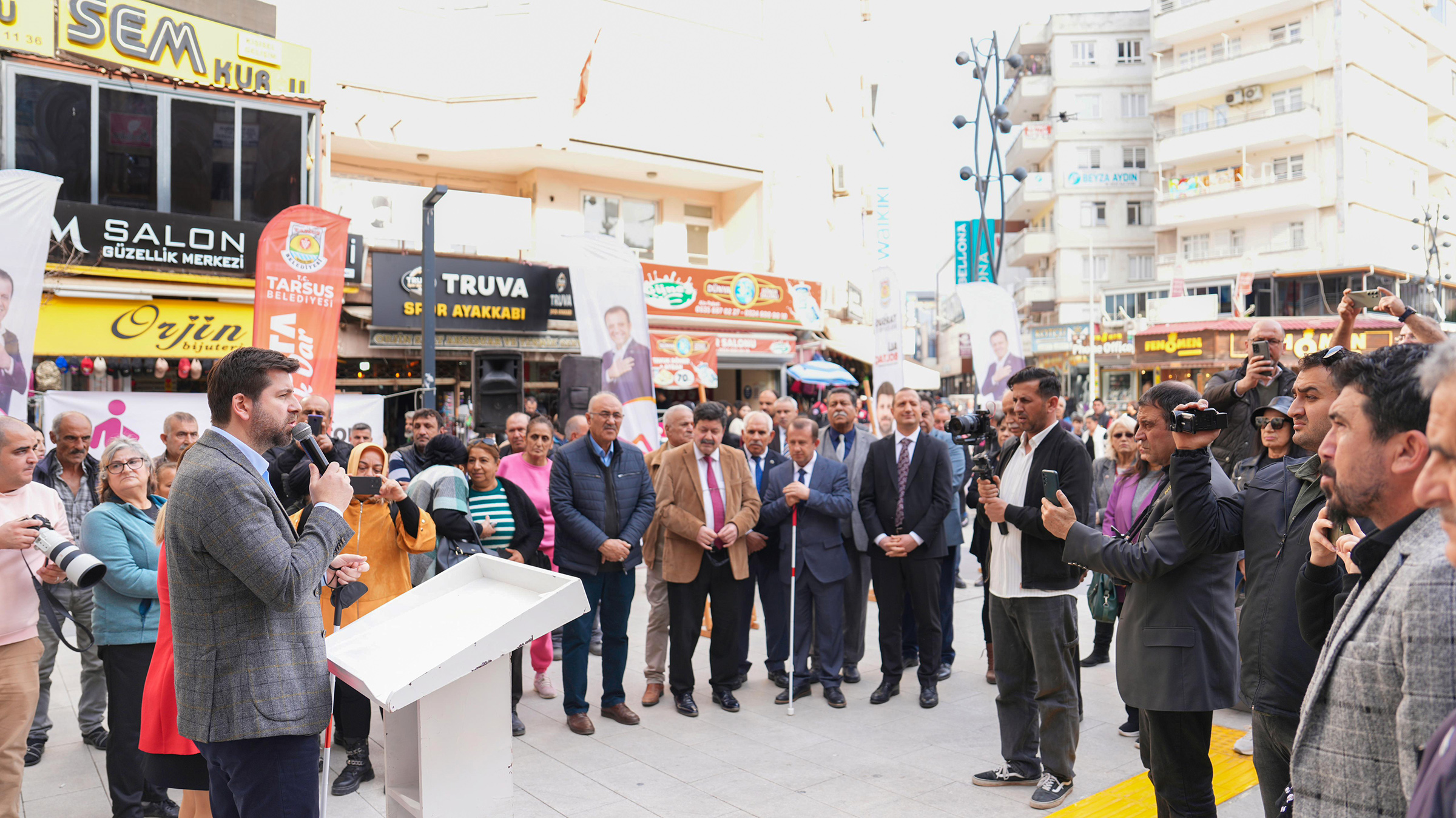 TARSUS’TA BEYAZ BASTON FARKINDALIK HAFTASI’NDA ANLAMLI ETKİNLİKLER