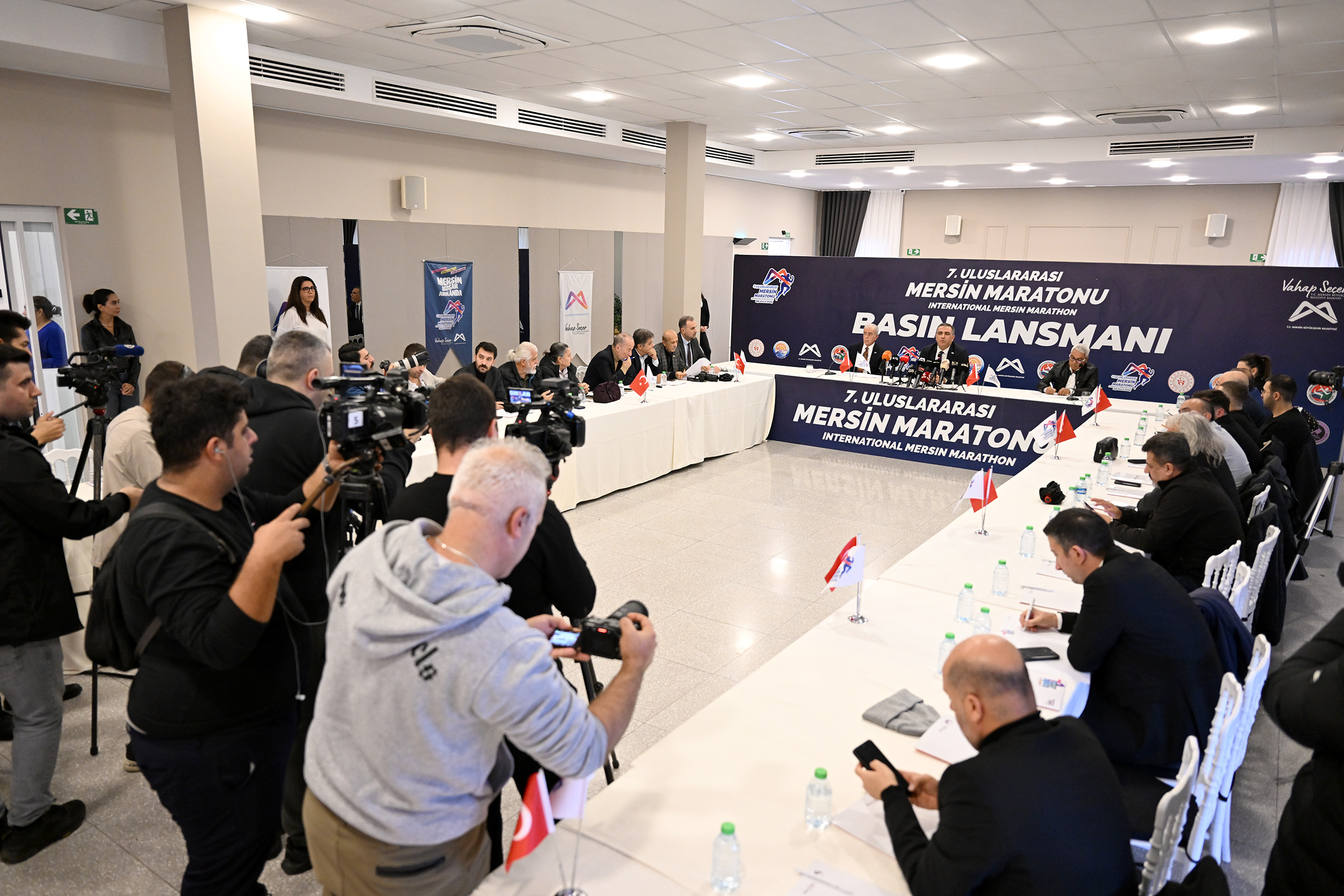 7. ULUSLARARASI MERSİN MARATONU’NUN BASIN LANSMANI YAPILDI