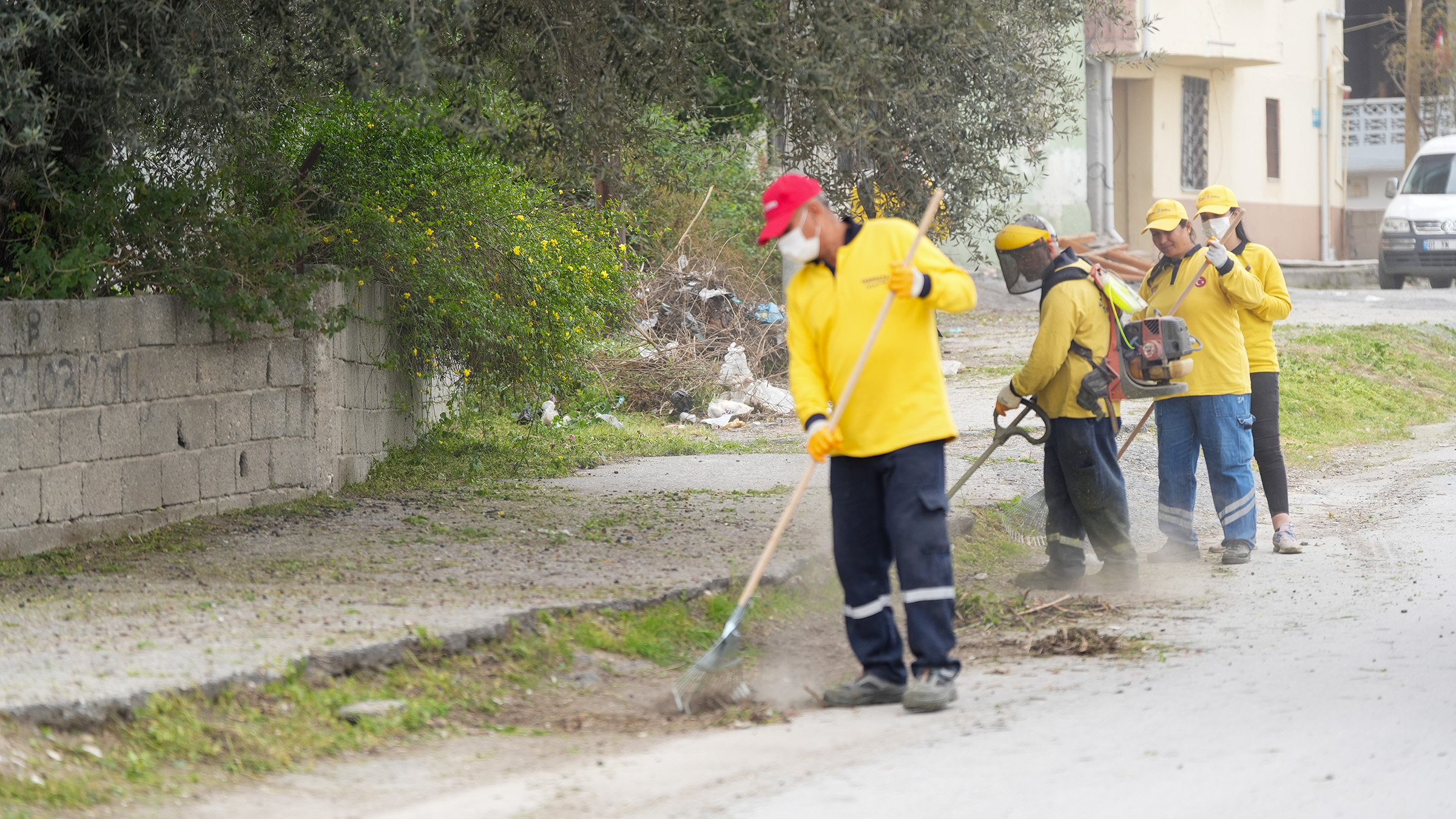 TARSUS BELEDİYESİ’NDEN BAHAR TEMİZLİĞİ SEFERBERLİĞİ