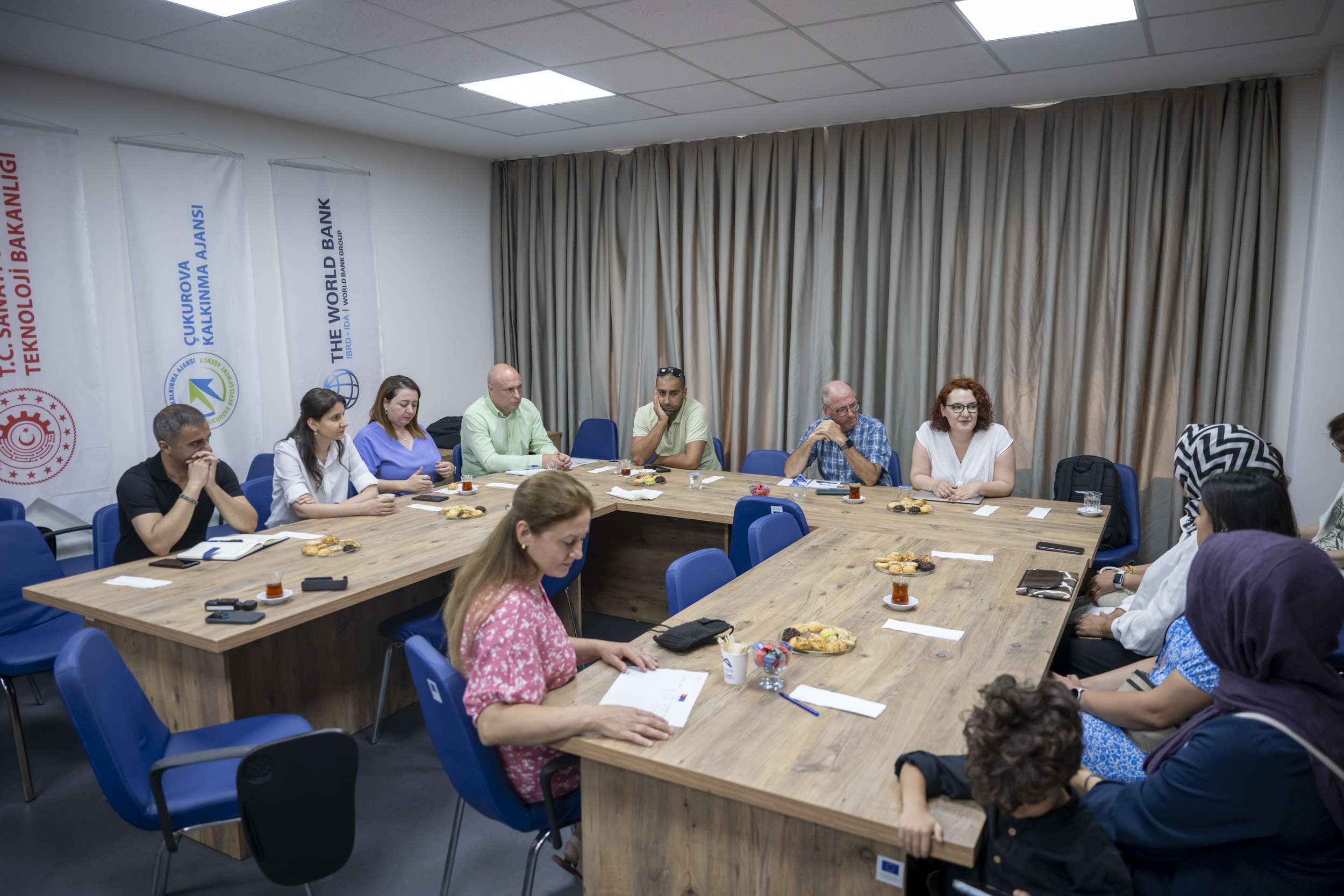 AB DELEGASYONU’NDAN BÜYÜKŞEHİR HALKKENT SOSYAL GİRİŞİMCİLİK MERKEZİ’NE ZİYARET