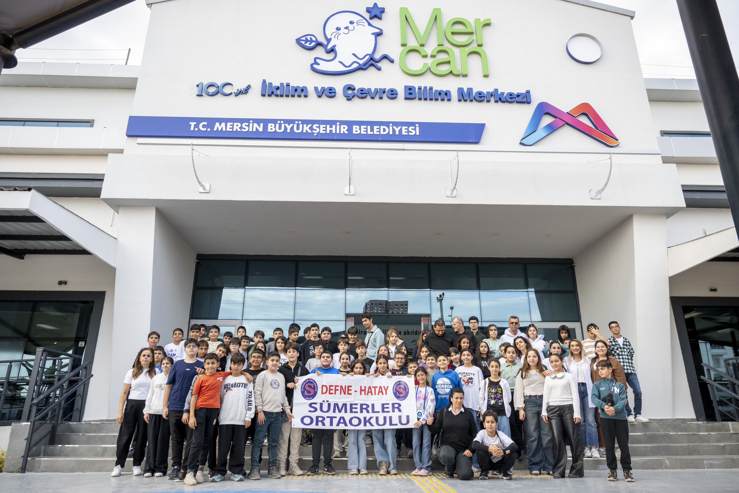 ARA TATİLİN VAZGEÇİLMEZİ MERCAN 100. YIL İKLİM VE ÇEVRE BİLİM MERKEZİ OLDU