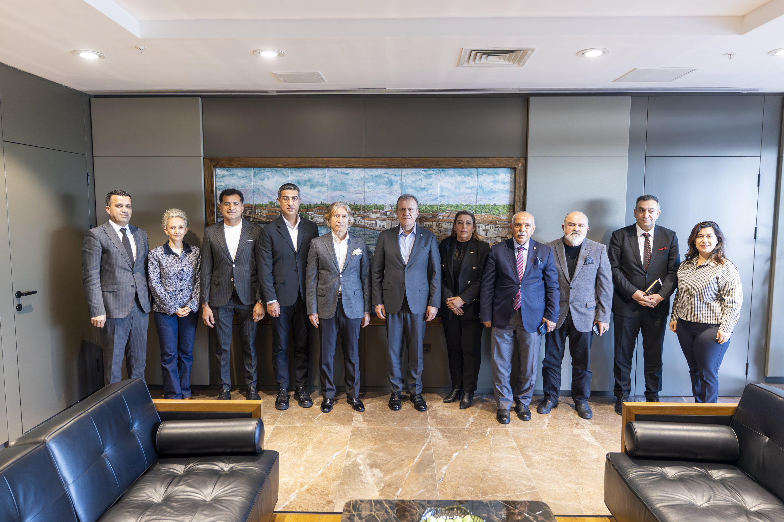 BAŞKAN SEÇER, EMITT 2026 KATILIMCI HEYETİ İLE BİR ARAYA GELDİ