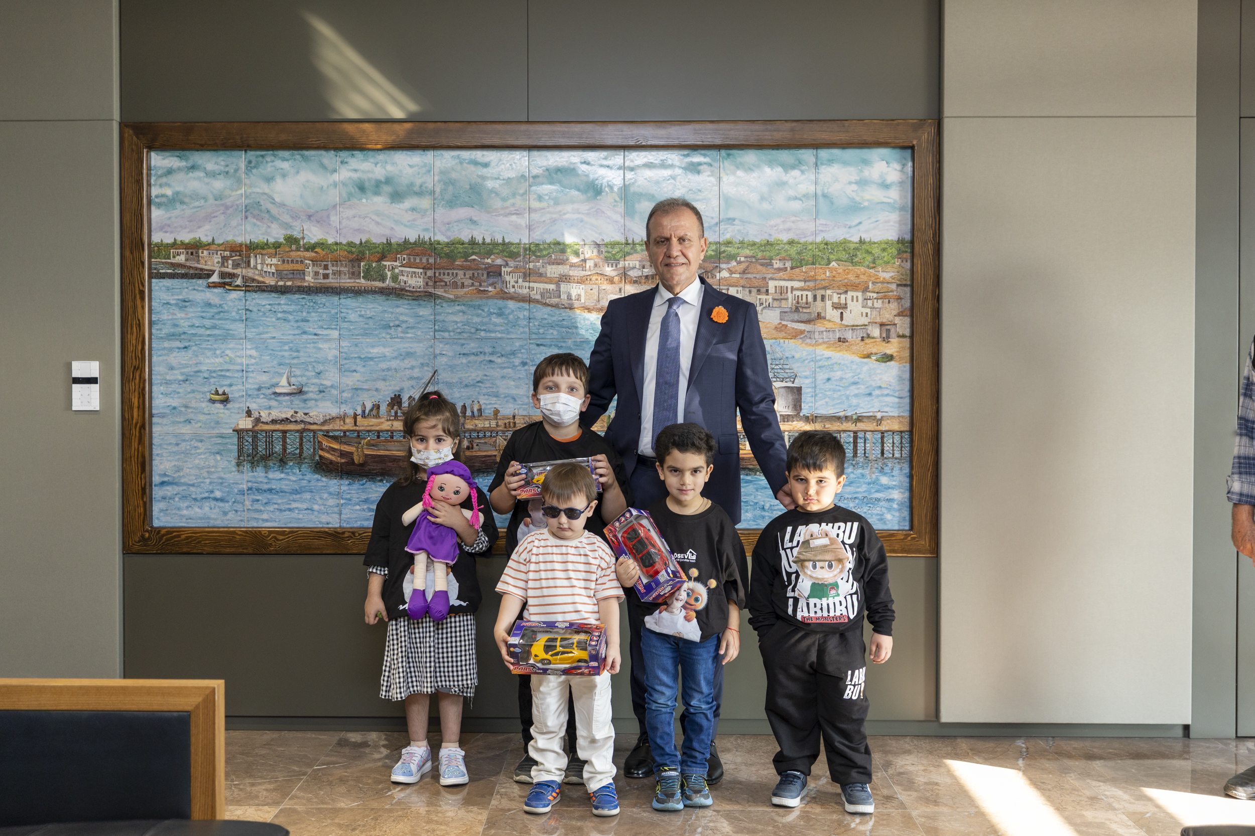 BAŞKAN SEÇER, LÖSEMİ HASTASI ÇOCUKLARLA BİR ARAYA GELDİ