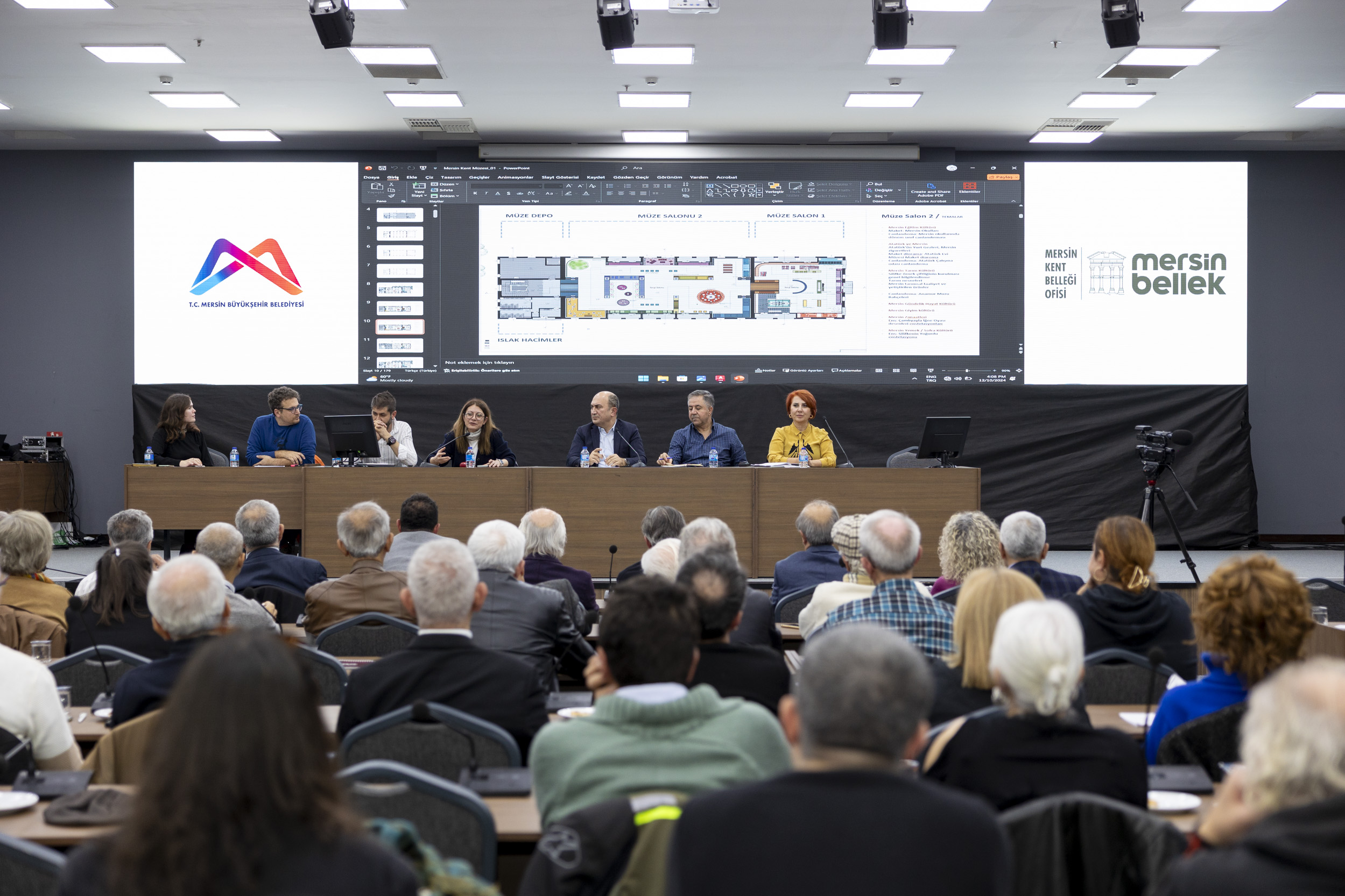 BÜYÜKŞEHİR, “TAŞ BİNA KENT MÜZESİ RESTORASYON PROJESİ BİLGİLENDİRME TOPLANTISI”  DÜZENLEDİ
