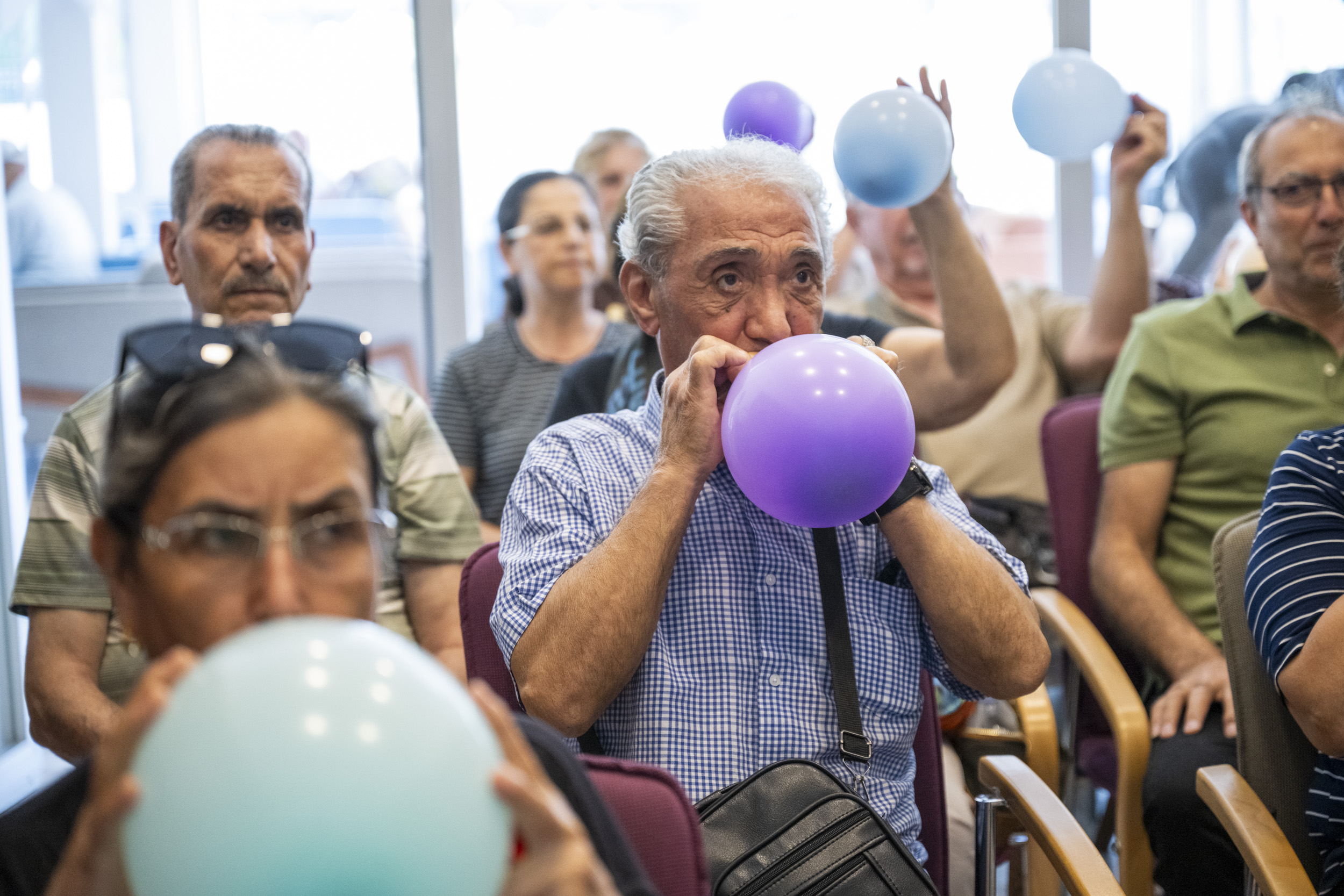 YAŞ ALMIŞ YURTTAŞLARA DOĞRU SOLUNUMUN ÖNEMİ ANLATILDI