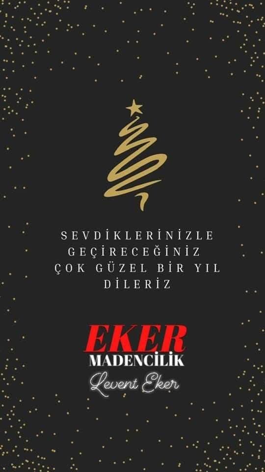 LEVENT EKER'İN YENİ YIL MESAJI