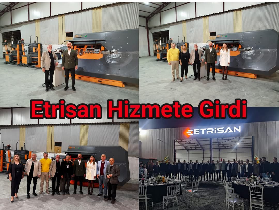 ETRİSAN FABRİKASI TARSUS’TA TÖRENLE AÇILDI
