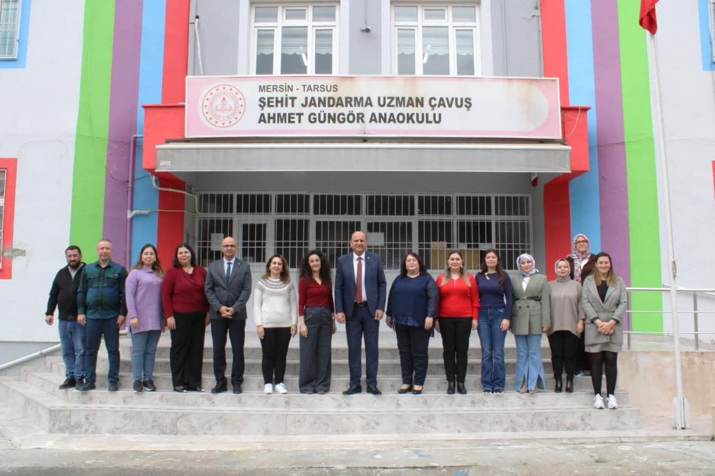 TARSUS MİLLİ EĞİTİM MÜDÜRÜ MUSTAFA ANTEPLİOĞLU ŞEHİT UZMAN ÇAVUŞ AHMET GÜNLER ANA OKULUNU ZİYARET ETTİ