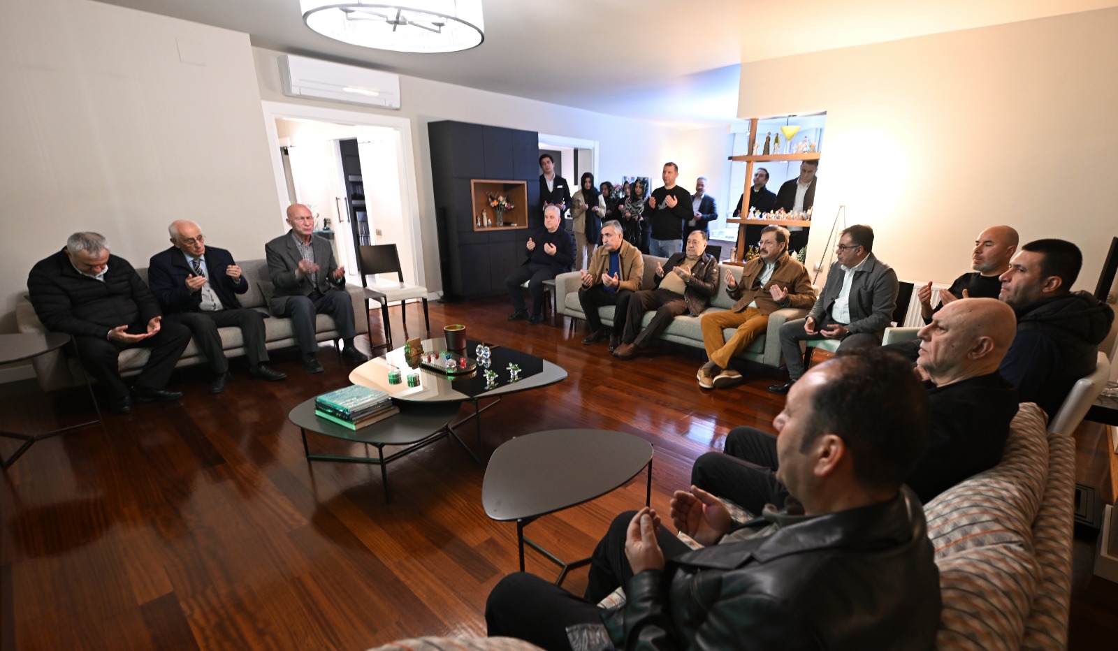 Hisarcıklıoğlu’dan Tarsus TSO Başkanı Koçak’a taziye ziyareti