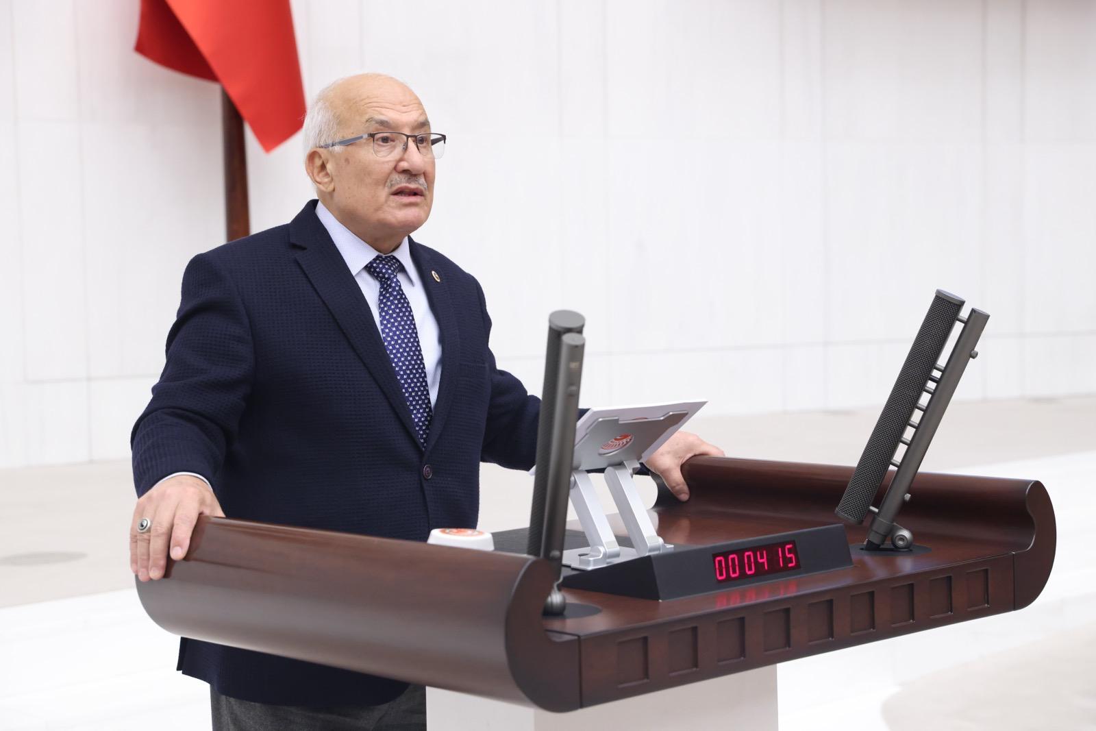 İYİ PARTİ MERSİN MİLLETVEKİLİ BURHANETTİN KOCAMAZ GURUBU ADINA MECLİSTE KONUŞTU