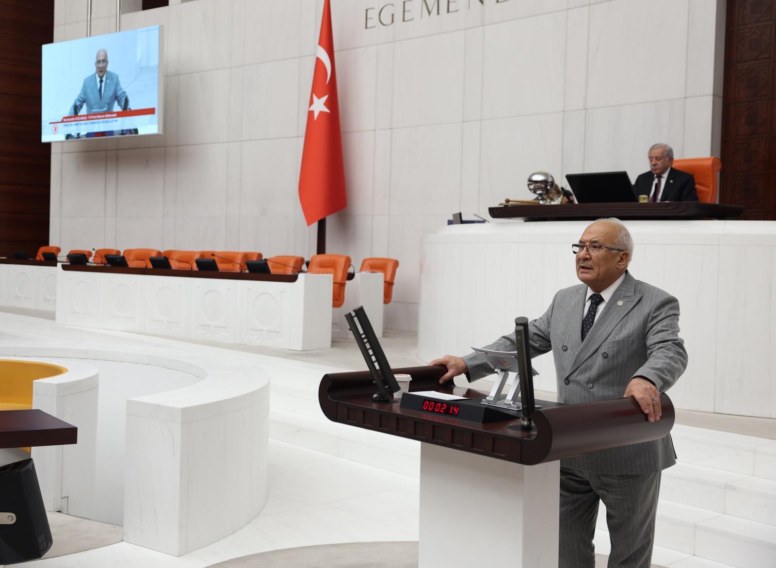 İYİ PARTİ MERSİN MİLLETVEKİLİ BURHANETTİN KOCAMAZ İKLİM DEĞİŞİKLİĞİNDEN EN FAZLA ETKİLENEN ÜLKEYİZ