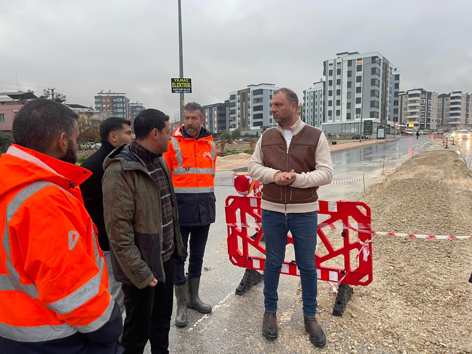 CHP İLÇE BAŞKANI TIBIK’TAN SEL SONRASI YERİNDE İNCELEME 