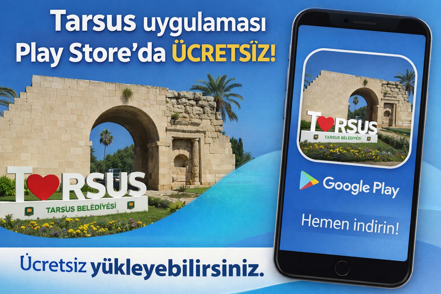 TARSUS'A HAYIRLI OLSUN : PLAY STORE'DE ÜCRETSİZ