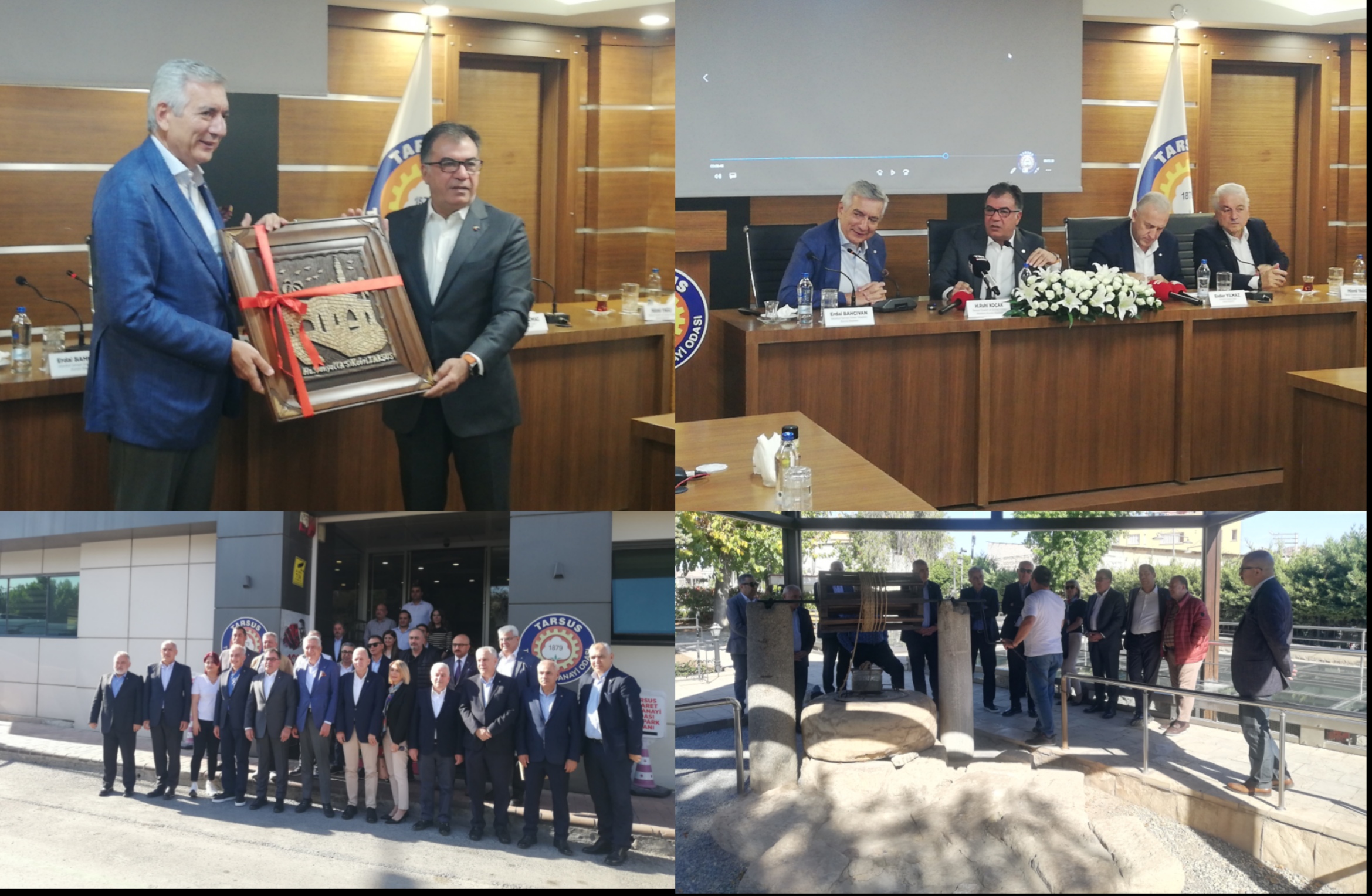 İSTANBUL TİCARET SANAYİ ODASI’NDA TARSUS TSO'YA ZİYARET 