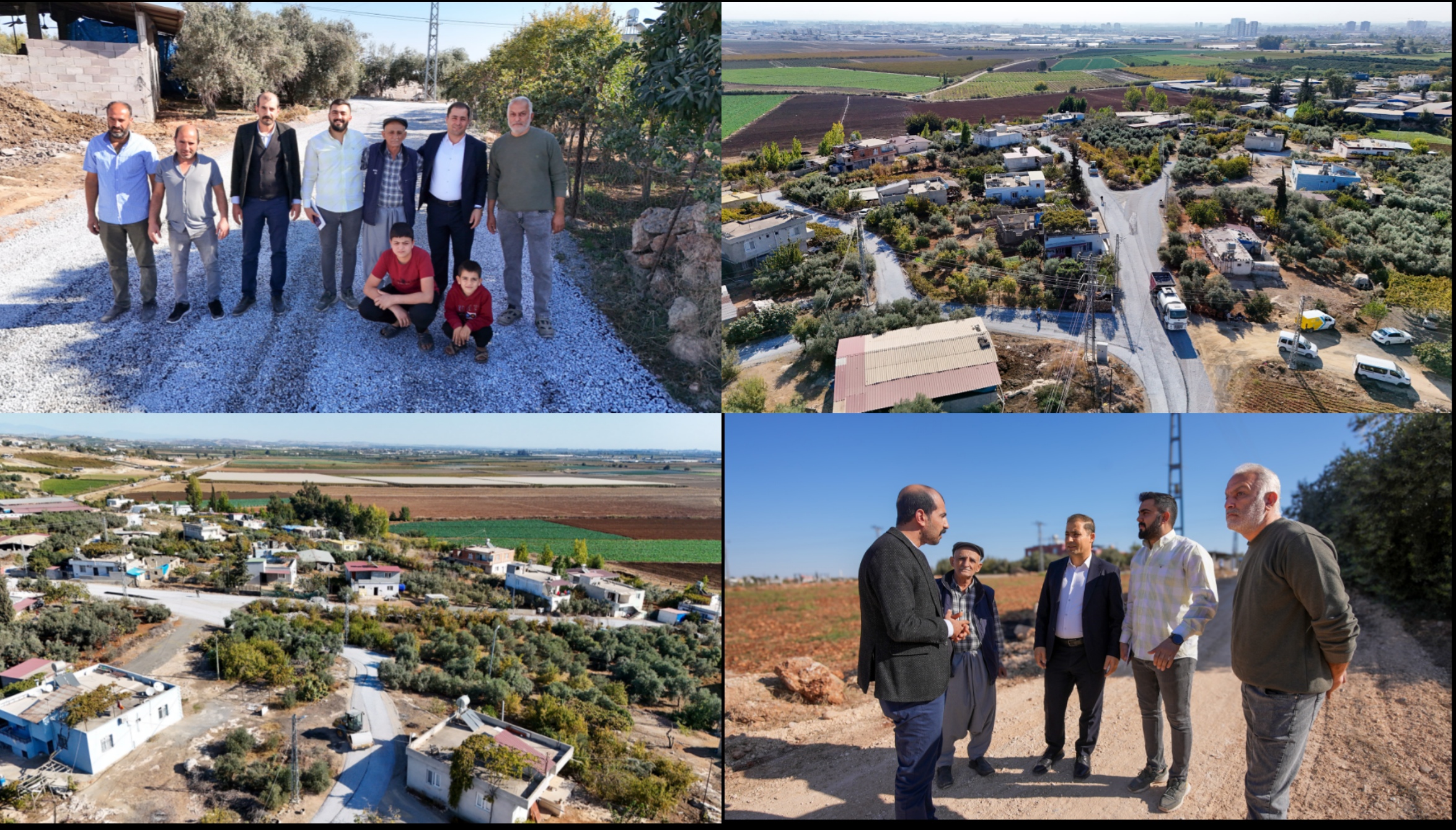 TARSUS’TA KIRSAL YOLLAR YENİLENİYOR