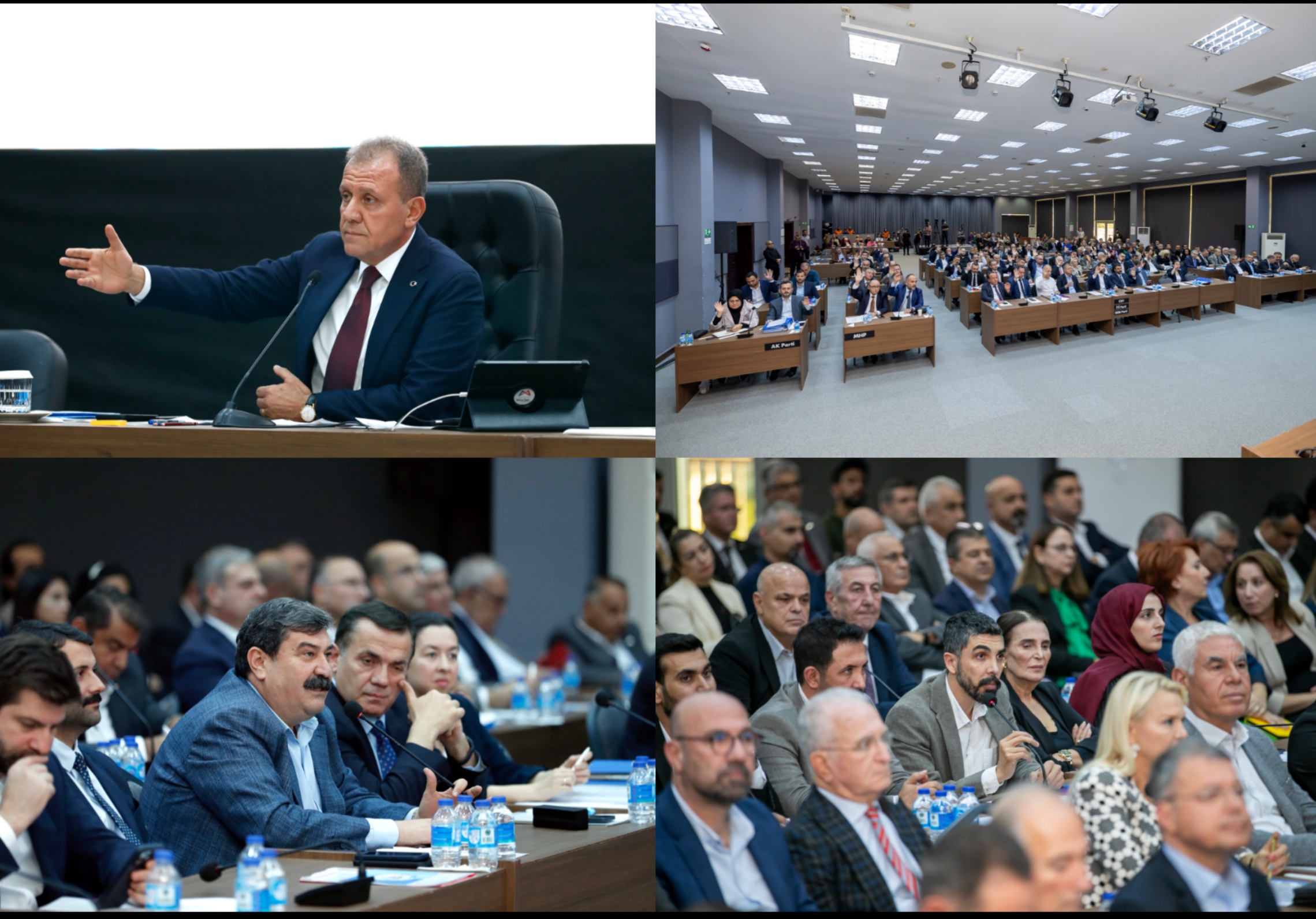 MERSİN BÜYÜKŞEHİR BELEDİYE MECLİSİ’NİN KASIM AYI 1. BİRLEŞİMİ GERÇEKLEŞTİRİLDİ