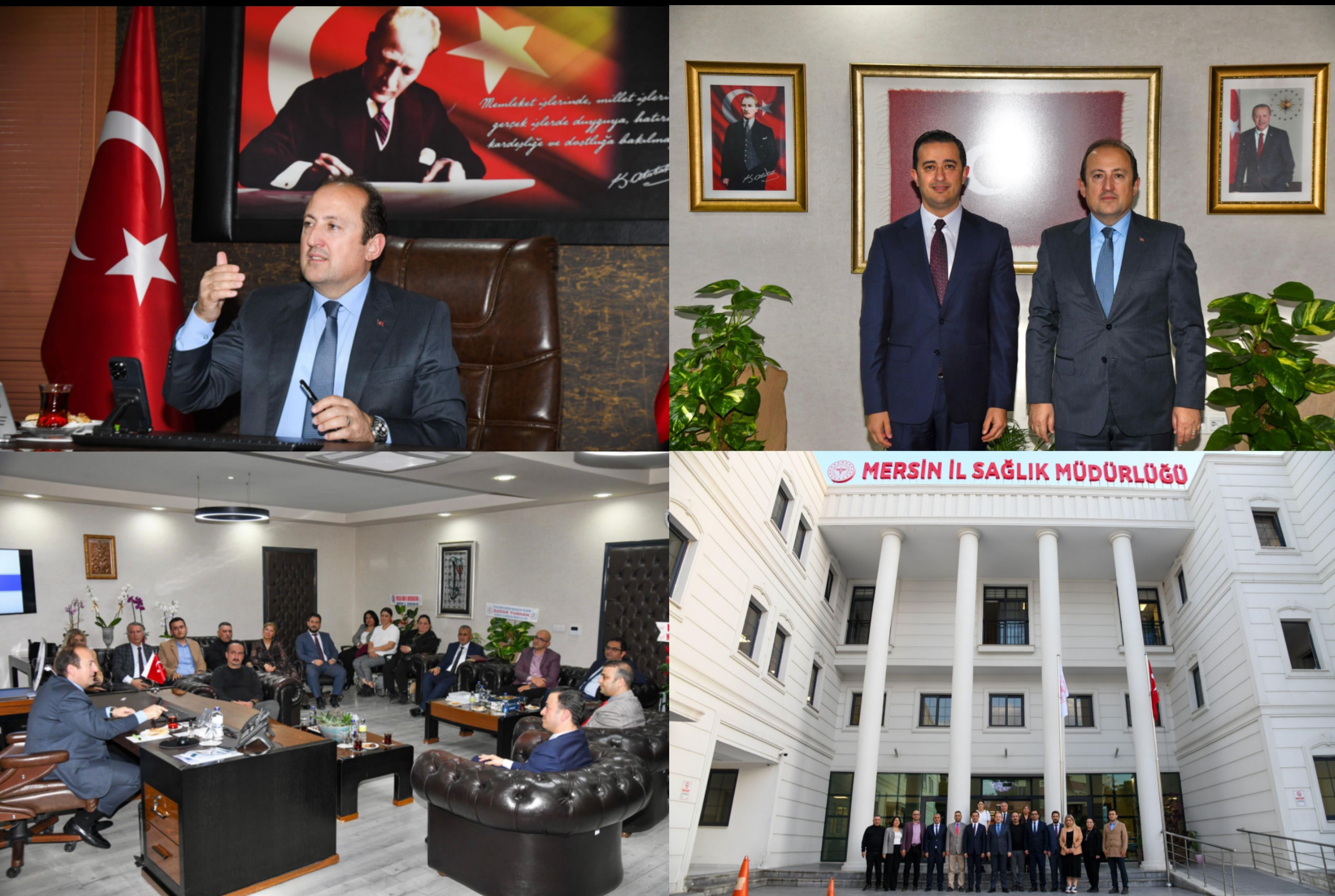 VALİ ALİ HAMZA PEHLİVAN, İL SAĞLIK MÜDÜRLÜĞÜNÜ ZİYARET ETTİ, DEĞERLENDİRME VE KOORDİNASYON TOPLANTISI GERÇEKLEŞTİRDİ