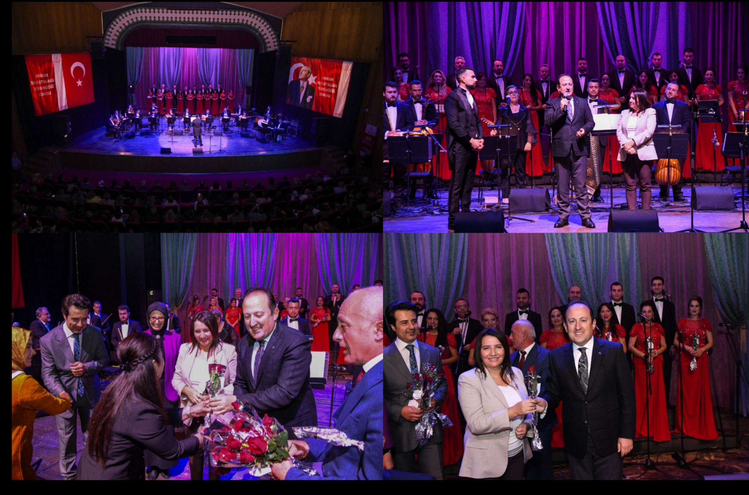 VALİ ALİ HAMZA PEHLİVAN, 24 KASIM ÖĞRETMENLER GÜNÜ VESİLESİYLE DÜZENLENEN KONSER PROGRAMINA KATILDI