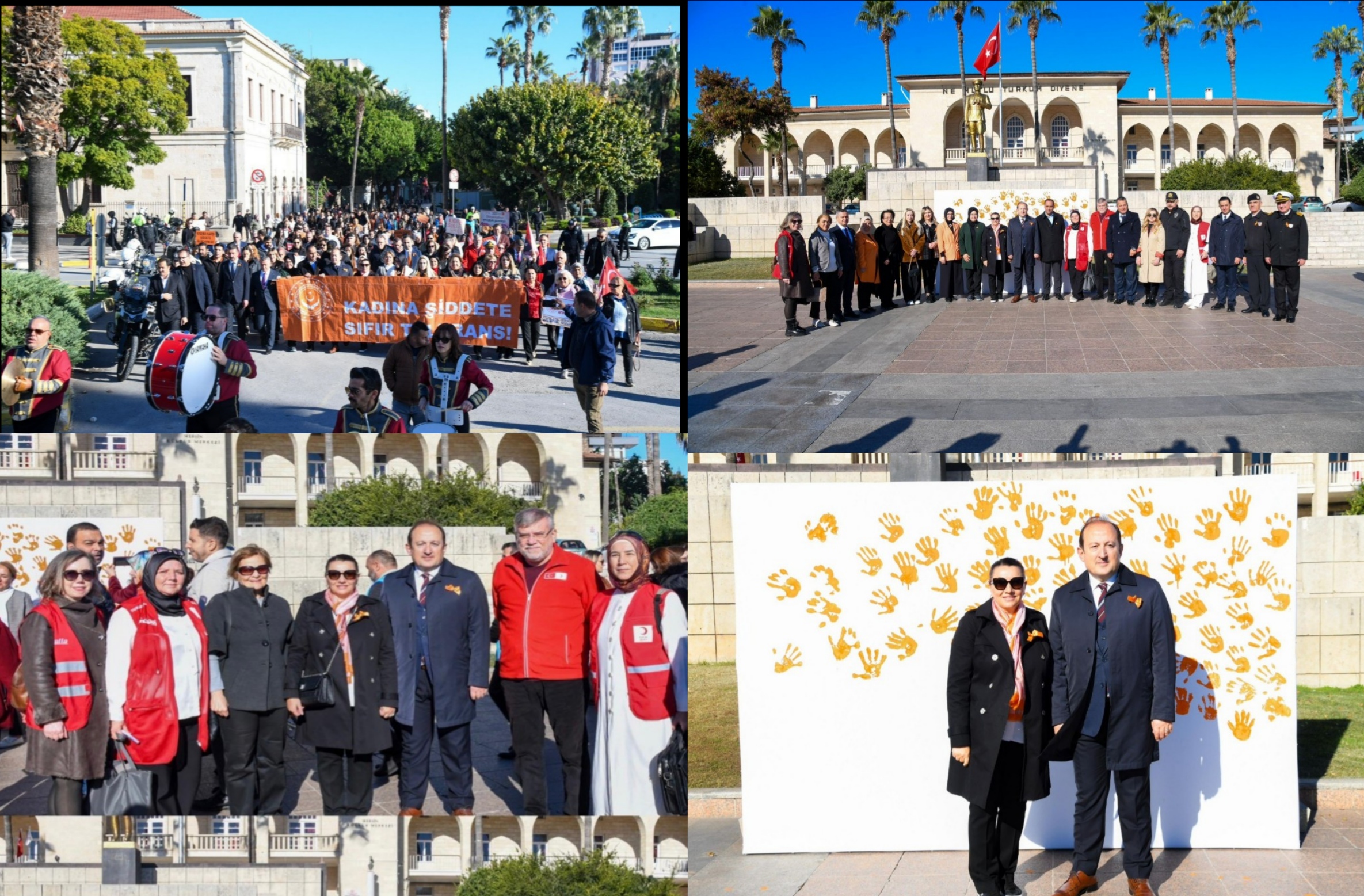 25 KASIM KADINA YÖNELİK ŞİDDETLE ULUSLARARASI MÜCADELE GÜNÜ KAPSAMINDA FARKINDALIK YÜRÜYÜŞÜ DÜZENLENDİ