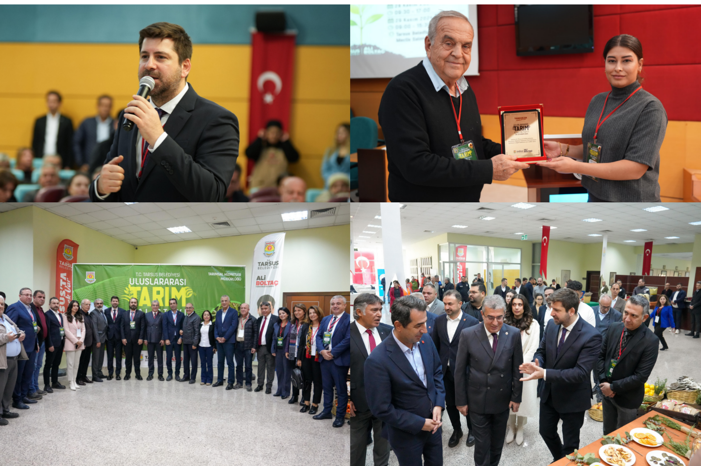 TARSUS’TA, ULUSLARARASI TARIM ÇALIŞTAYI BAŞLADI