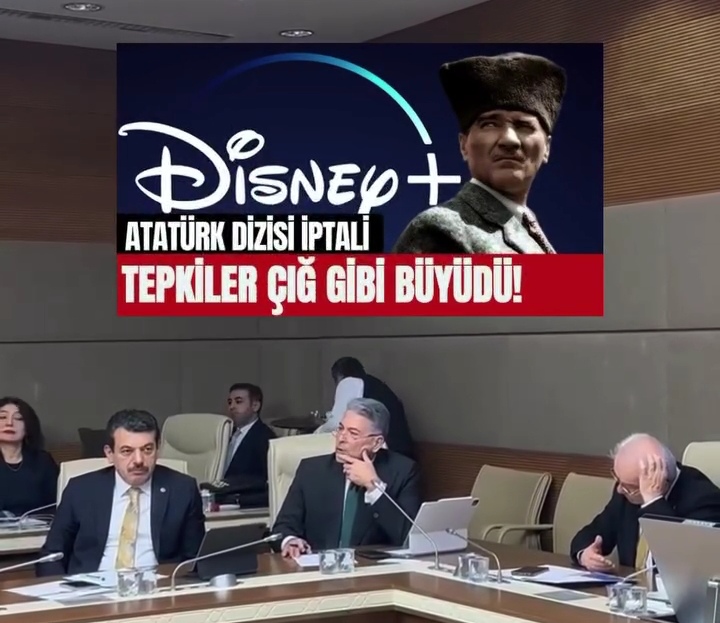 MHP MERSİN MİLLETVEKİLİ UYSAL'DAN DİSNEY YETKİLİLERİNE 'ATATÜRK' DİZİSİ TEPKİSİ
