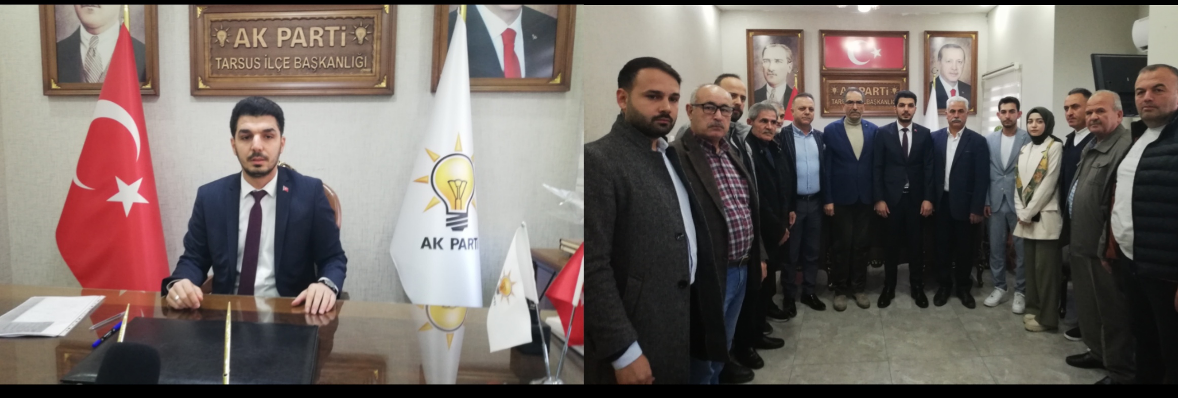 AK PARTİ İLÇE BAŞKANI ABDURRAHMAN ALTINSUCU AK PARTİNİN YAPTIĞI DEVASA HİZMETLERVAR