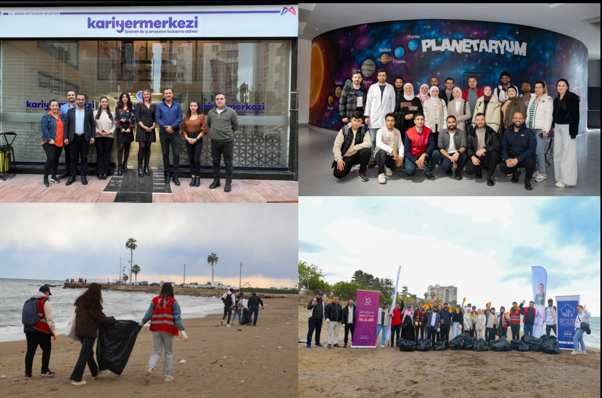 BÜYÜKŞEHİR GENÇLERİ FARKINDALIK ETKİNLİKLERİNDE BİR ARAYA GETİRİYOR