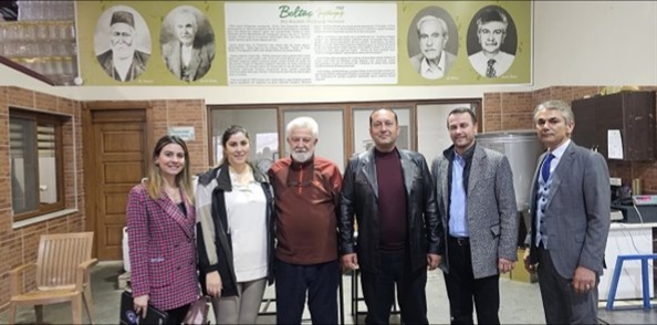 Borsa Üyesi Boltaç Zeytinyağ Firmasına Ziyaret