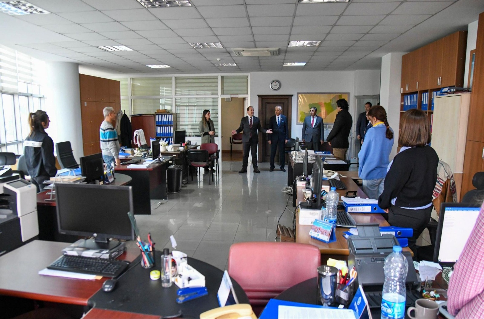 VALİ ALİ HAMZA PEHLİVAN, İL İDARE KURULU MÜDÜRLÜĞÜNE TAZİYE ZİYARETİNDE BULUNDU