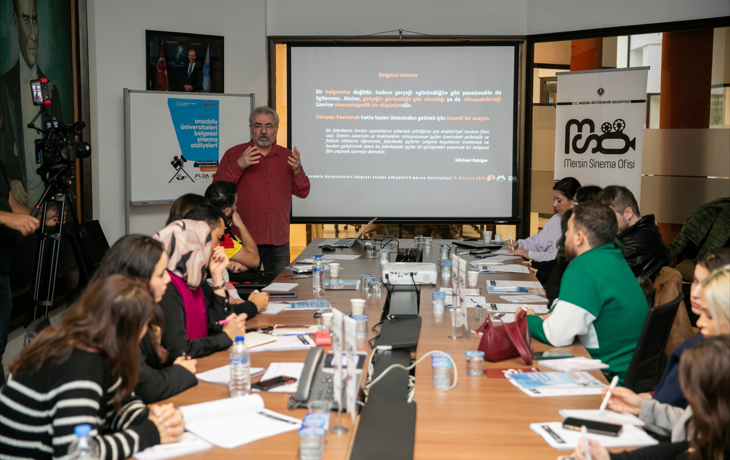 MERSİN SİNEMA OFİSİ’NDE ÖĞRENCİLERE YÖNELİK ATÖLYE GERÇEKLEŞTİRİLDİ