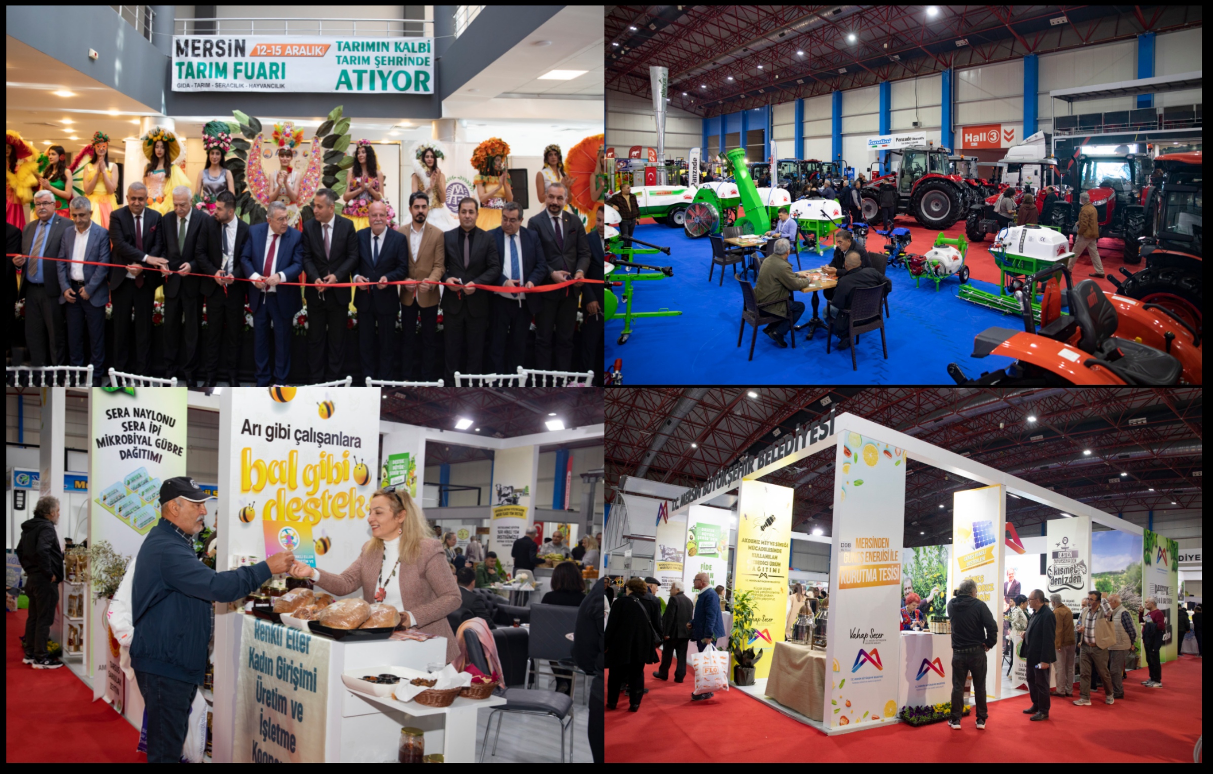 MERSİN TARIM FUARI’NDA BÜYÜKŞEHİR’İN STANDINA YOĞUN İLGİ   