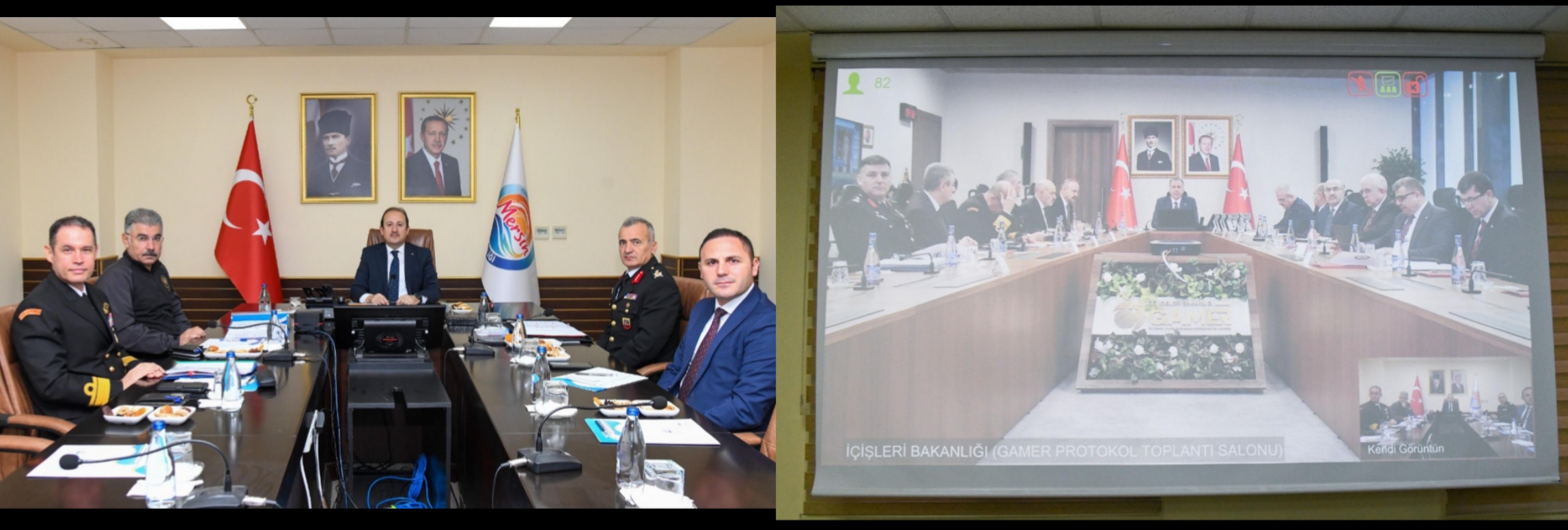 VALİ ALİ HAMZA PEHLİVAN, ASAYİŞ VE GÜVENLİK KOORDİNASYON TOPLANTISI’NA KATILDI