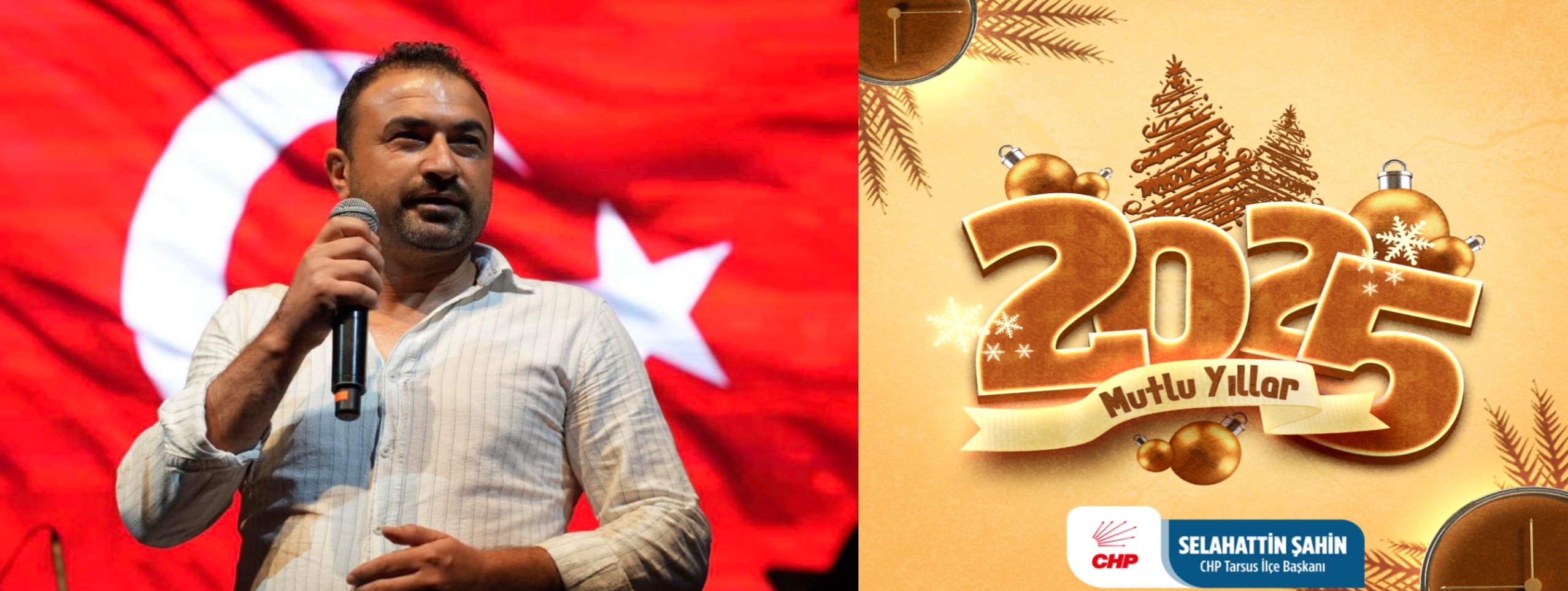 BAŞKAN ŞAHİN’DEN YENİ YIL MESAJI