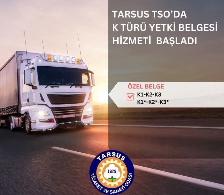 TARSUS TSO’DAN YENİ BİR HİZMET