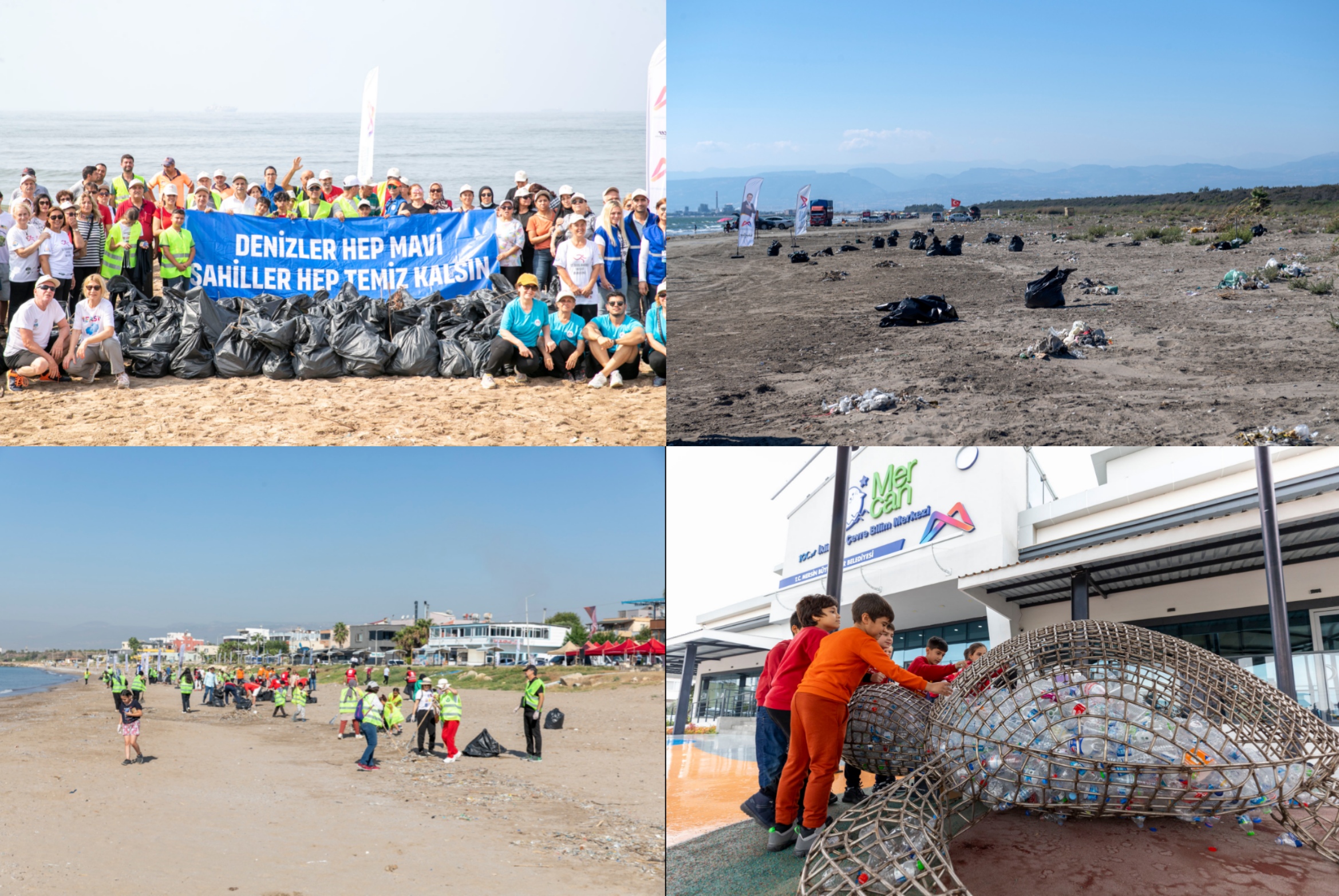 MERSİN BÜYÜKŞEHİR, ‘PLASTİKSİZ MERSİN SAHİLİ’ İÇİN ÇALIŞIYOR
