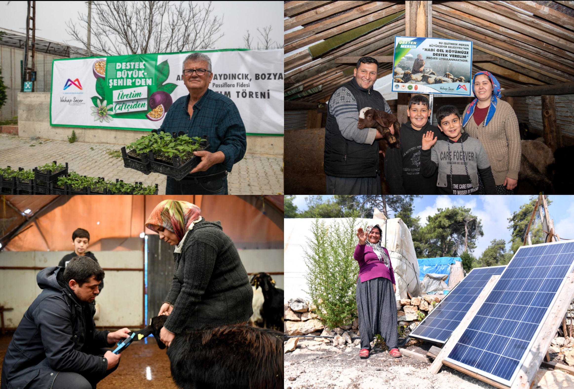 TARIM HİZMETLERİNDE BÜYÜKŞEHİR’İN KARNESİ PEKİYİ İLE DOLU