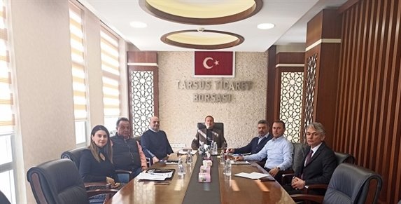 TARSUS TİCARET BORSASI YÖNETİM KURULU BÖLGEMİZ GENELİNDE 3 GÜNDÜR DEVAM EDEN ZİRAİ DONU DEĞERLENDİRDİ