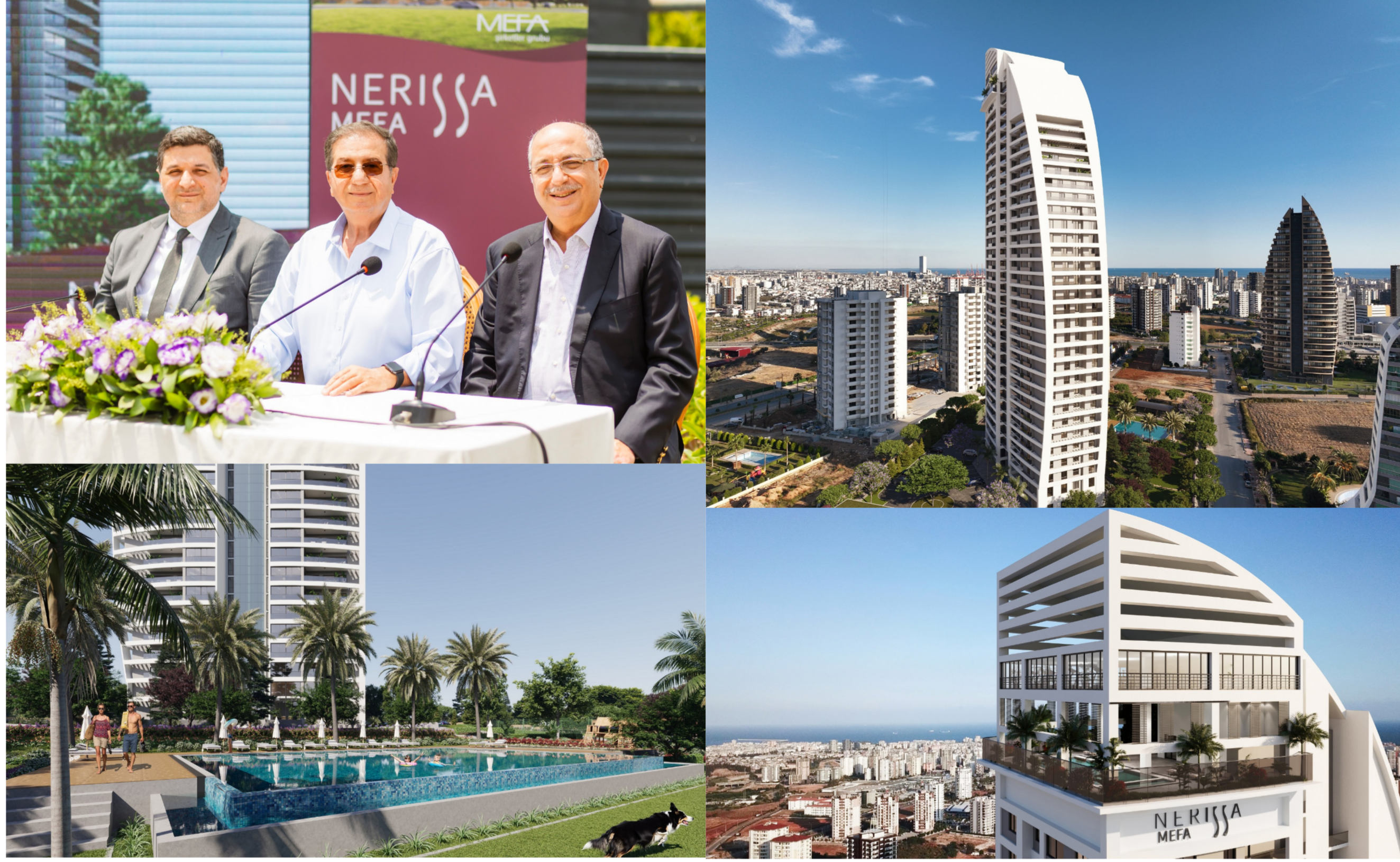 MEFA İNŞAAT’TAN MERSİN’İN YENİ İKON PROJESİ: NERISSA MEFA